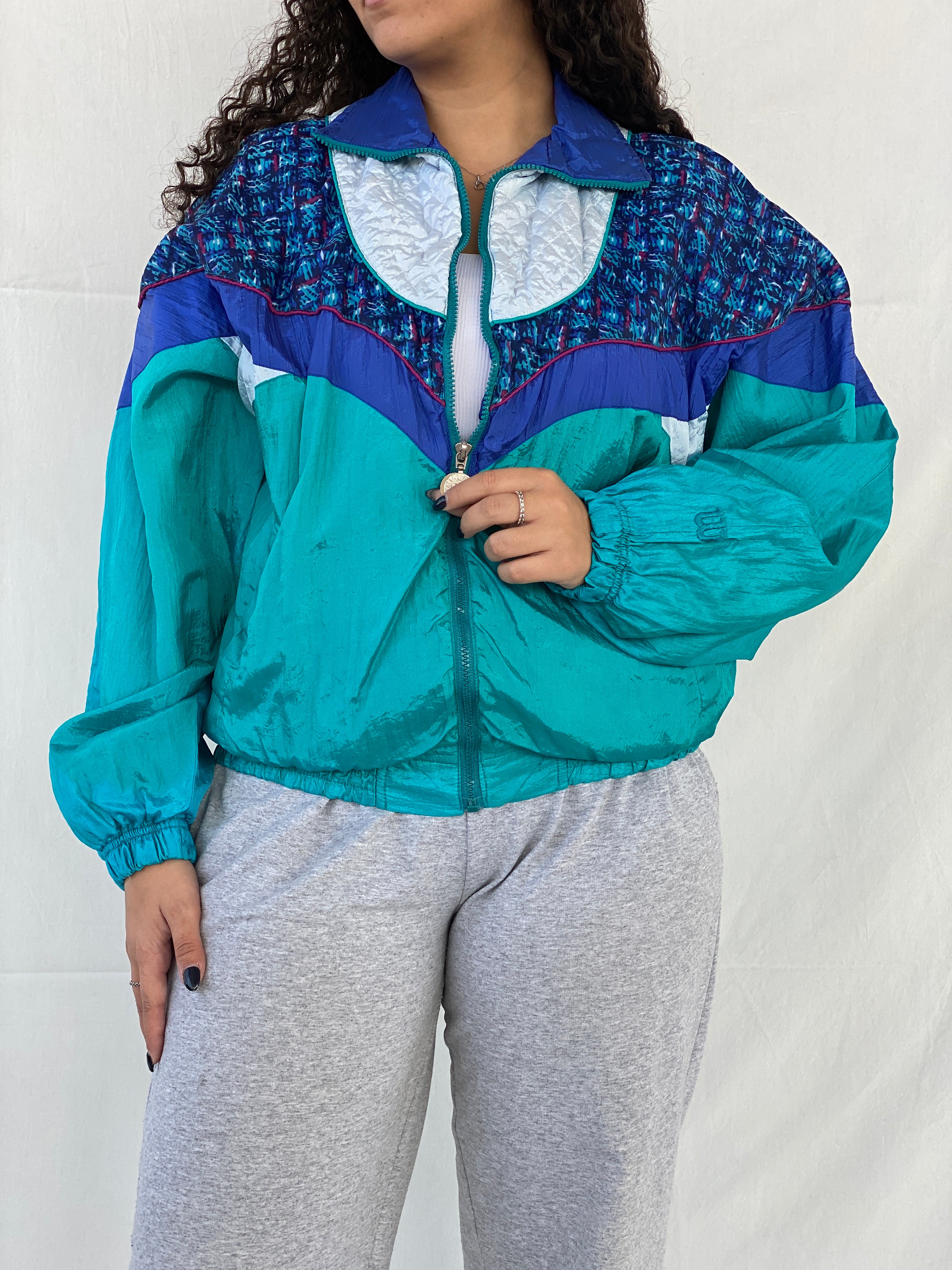 Vintage 80s/90s Advantage by Wilson Windbreaker Jacket - M