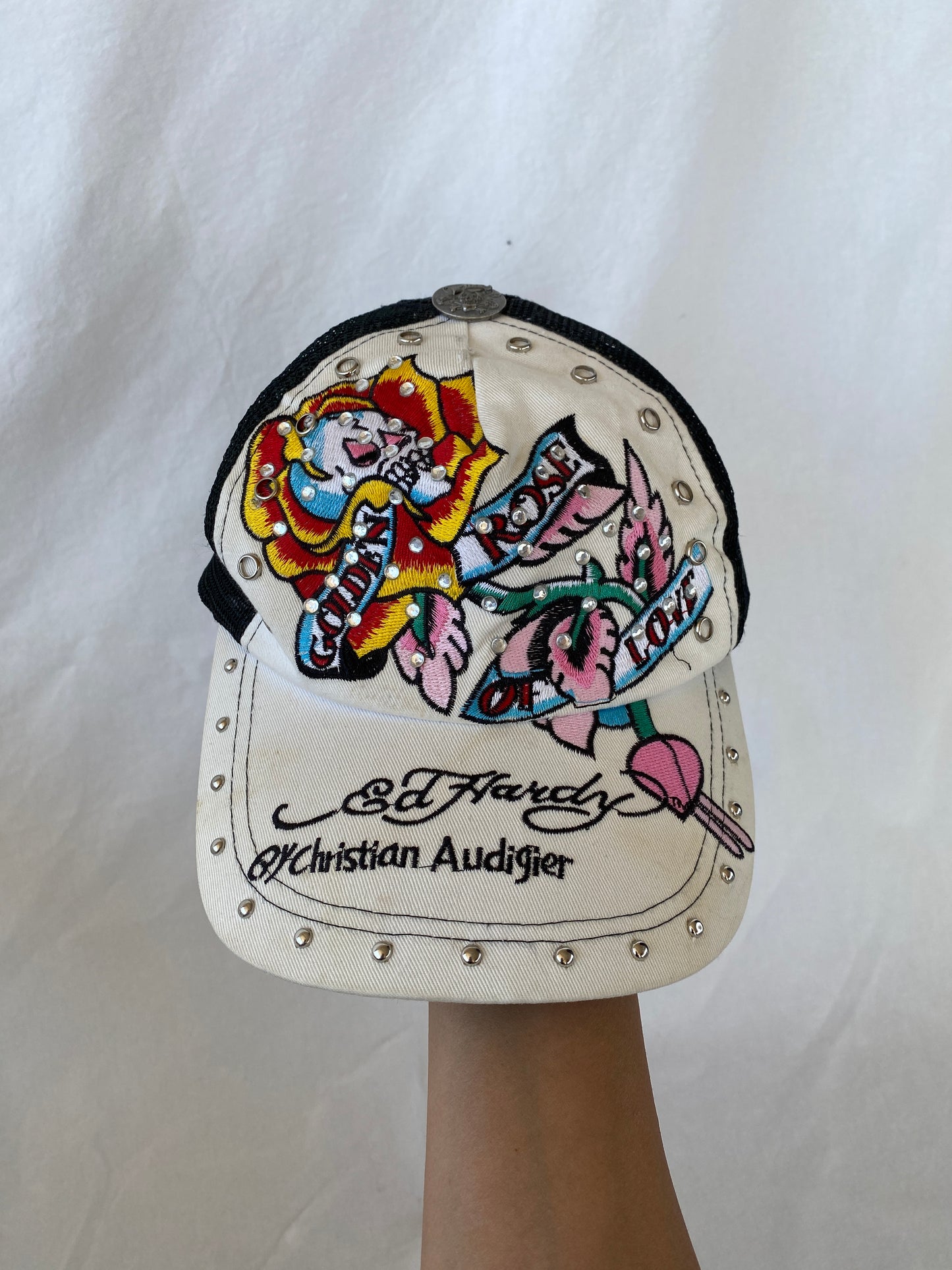 Vintage Ed Hardy Hat Cap By Christian Audigier