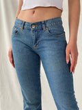 Y2K CK Calvin Klein Women’s Low Rise Flare Jeans - 34EUR