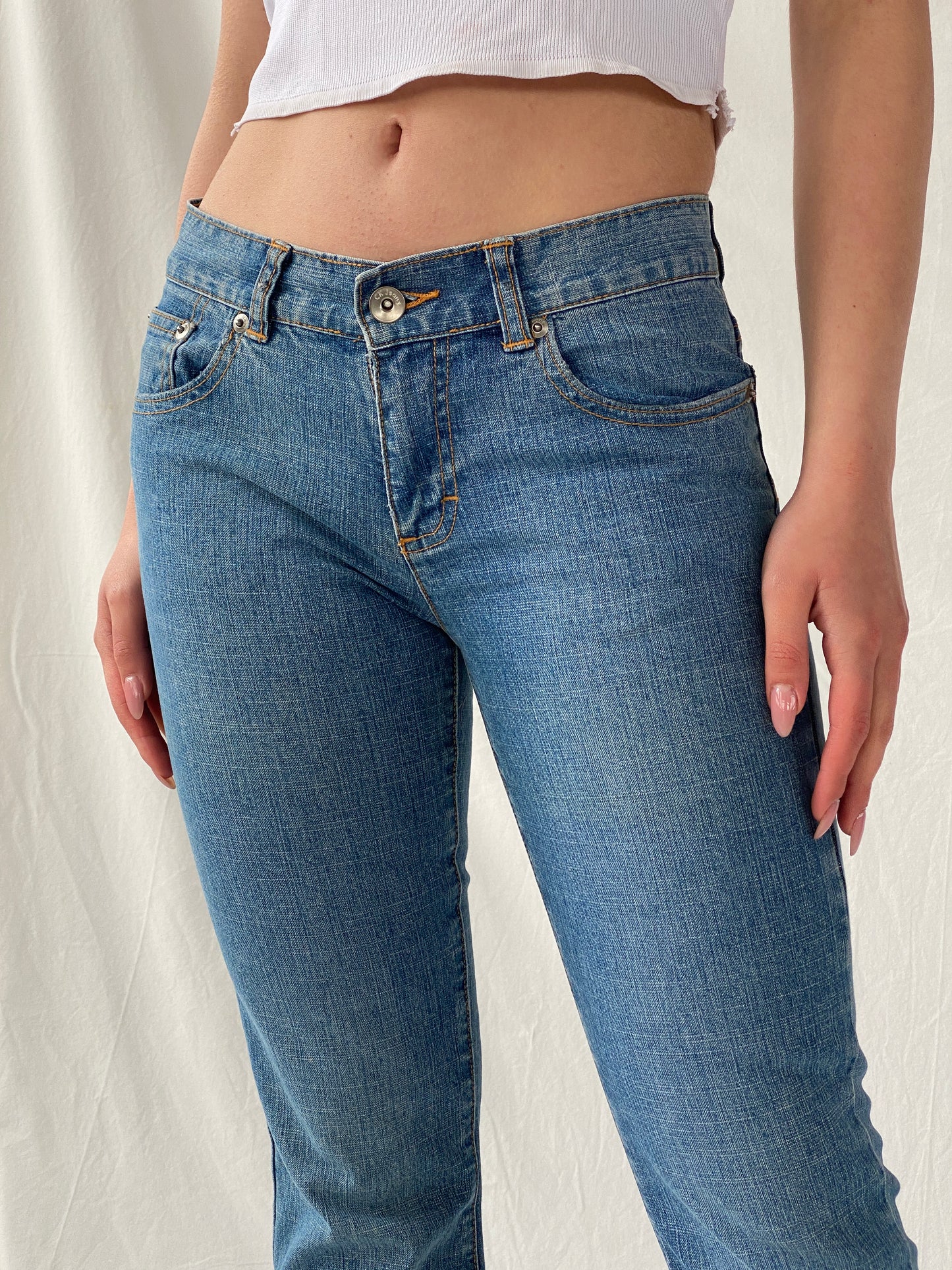 Y2K CK Calvin Klein Women’s Low Rise Flare Jeans - 34EUR