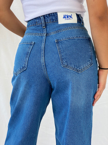 NWT Alien Streetwear Baggy High Rise Jeans - 36EUR