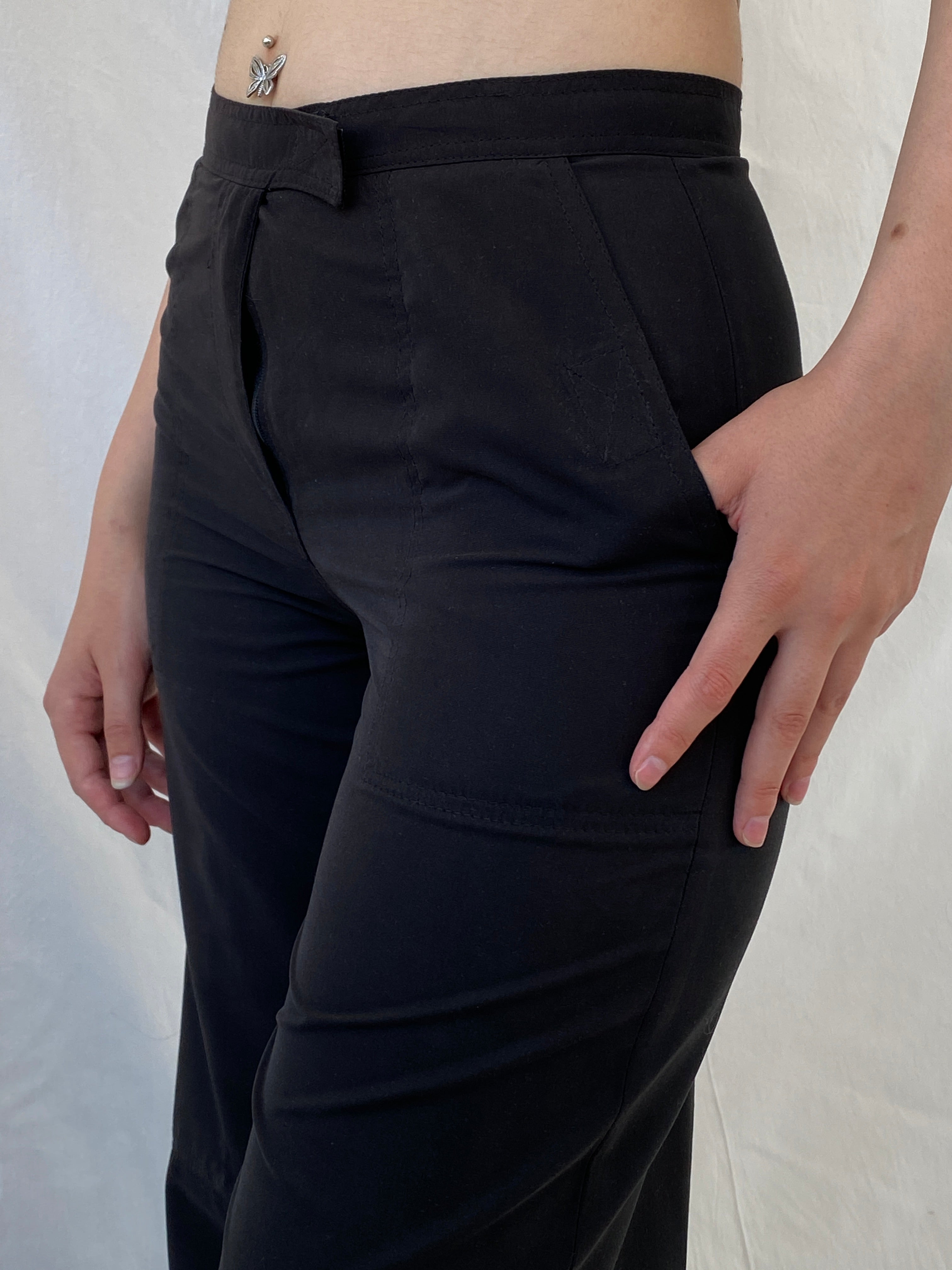 Vintage Sportswear Women’s Black Pants - S