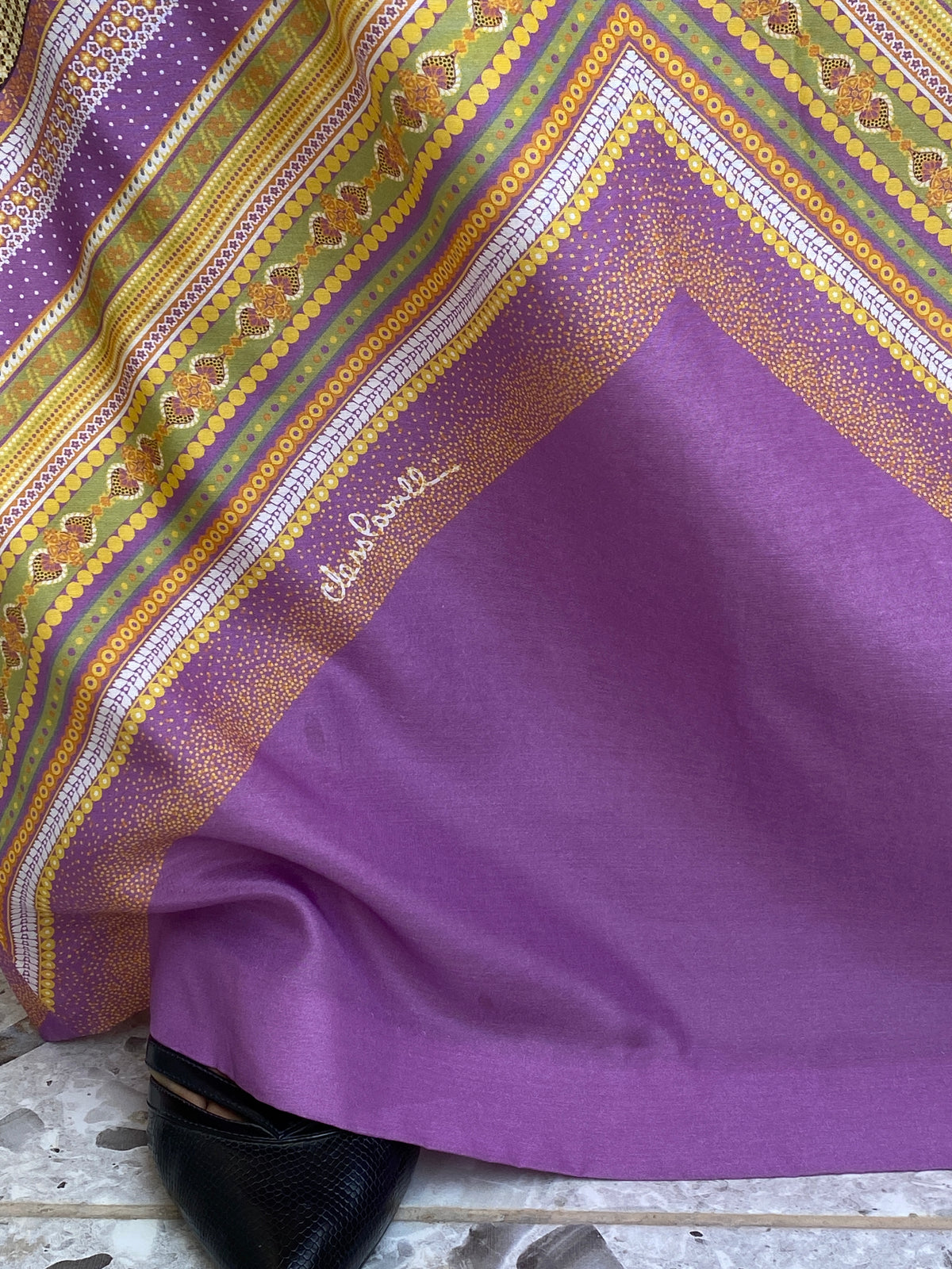 Vintage Y2K Class Roberto Cavalli Purple Paisley Print Maxi Skirt - M Vintage Y2K Class Roberto Cavalli Purple Paisley Print Maxi Skirt - M