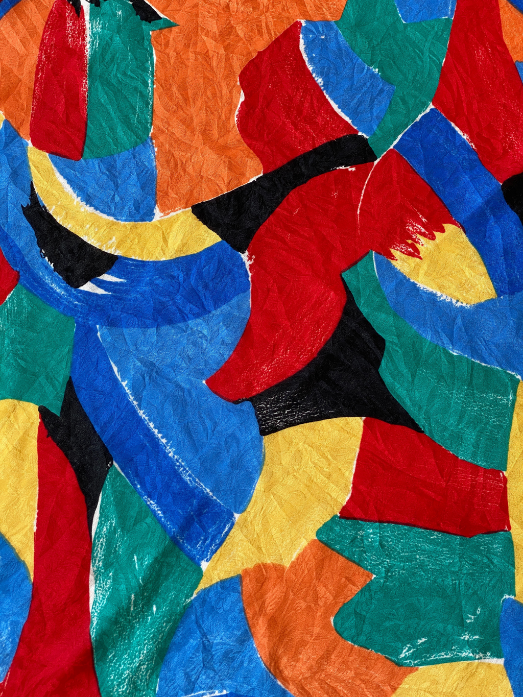 Beautiful Vibrant Abstract Design Square Shaped Scarf