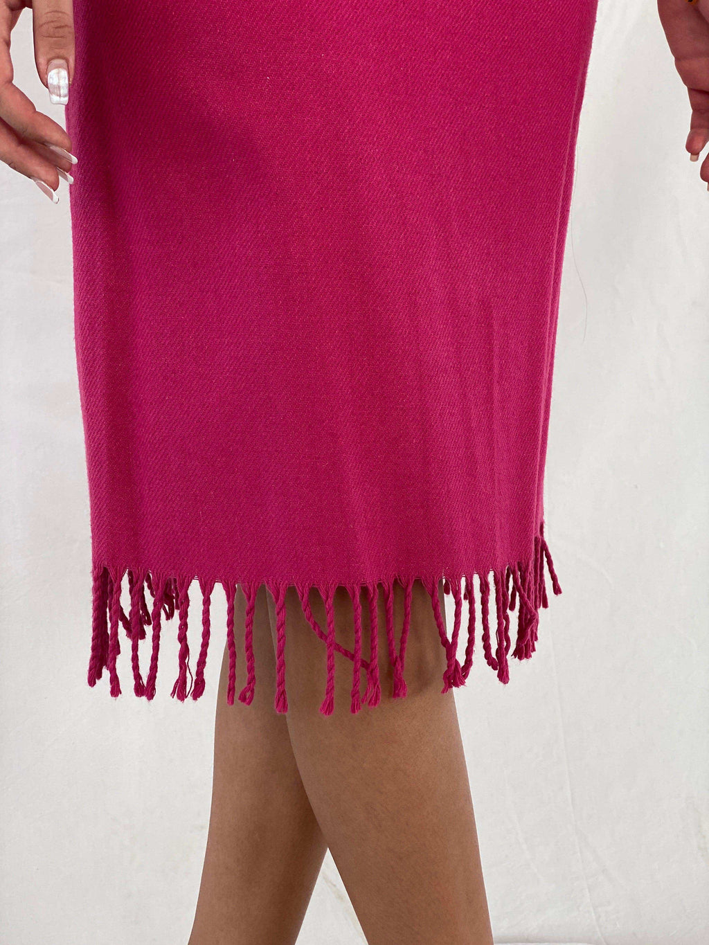 90s/00s Esprit Fringed Midi Skirt - Balagan Vintage Midi Skirt 00s, 90s, midi skirt, NEW IN, Rama