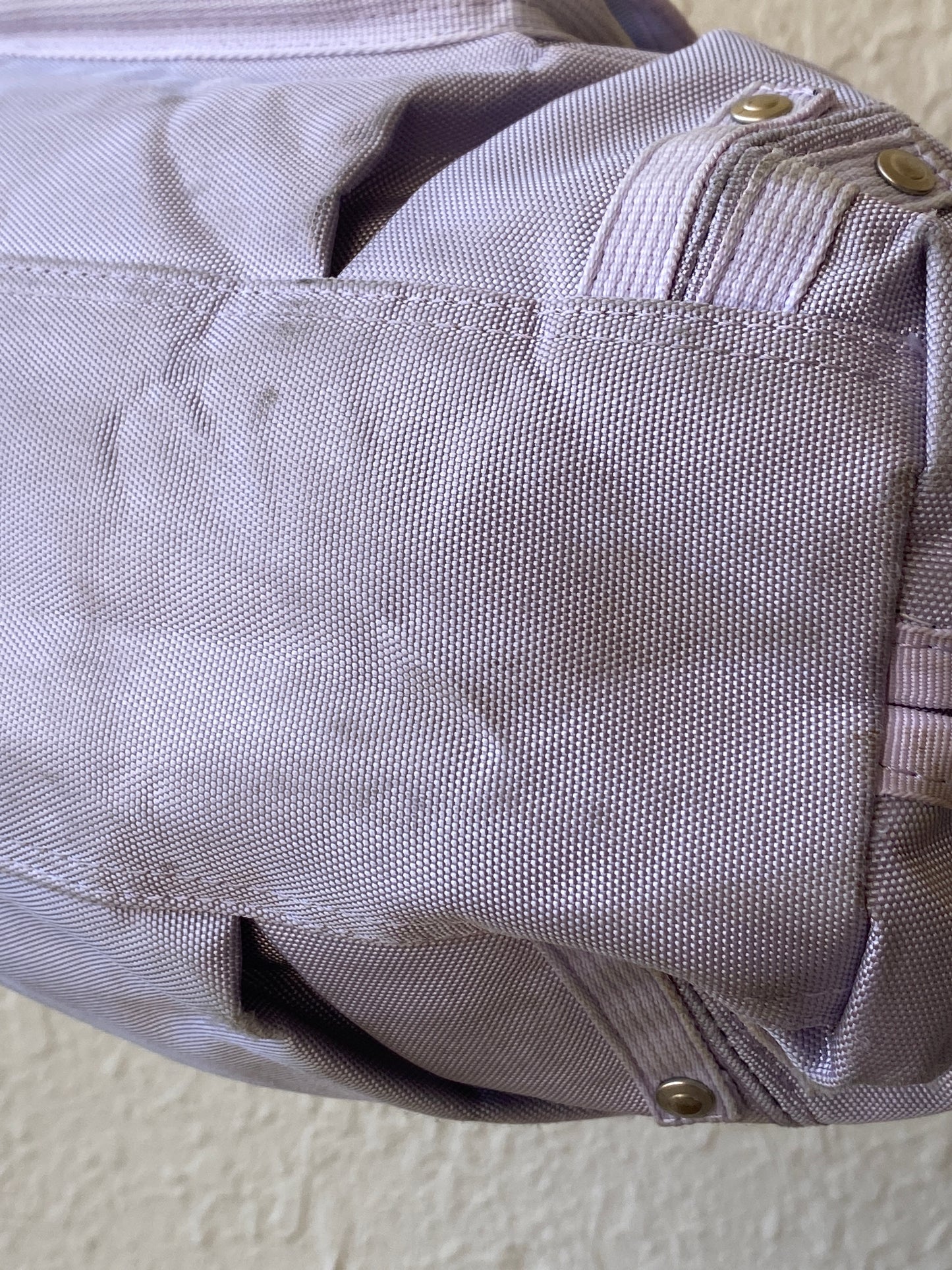 Vintage Y2K George Gina & Lucy Lilac Nylon Utility Handbag