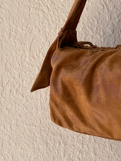 00s Y2K Esprit Camel Shoulder Bag