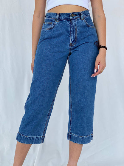 Eddie Bauer Denim Capris Pants - Balagan Vintage Capris Capris, jeans, Juana, NEW IN, women jeans, women top