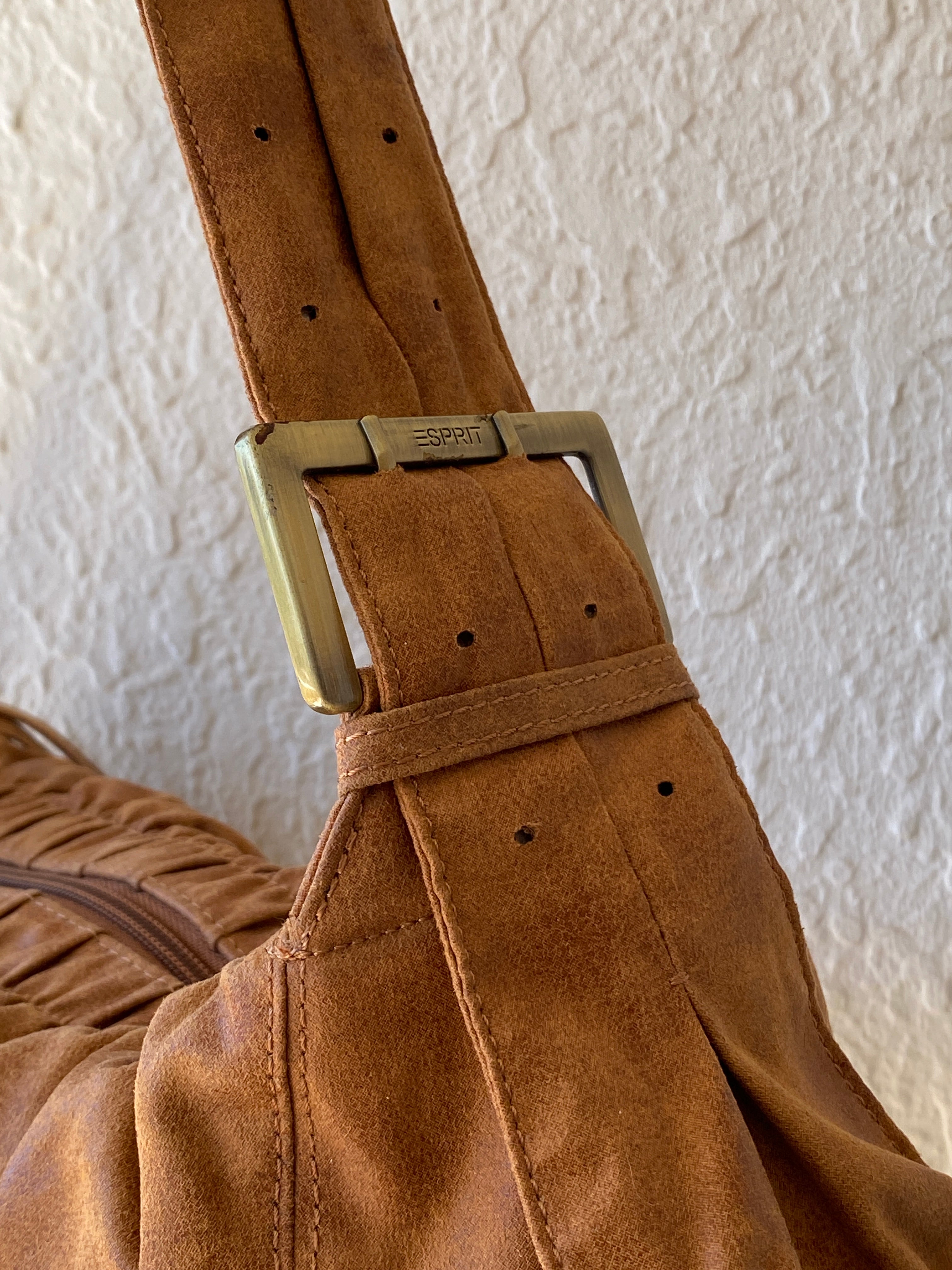 00s Y2K Esprit Camel Shoulder Bag