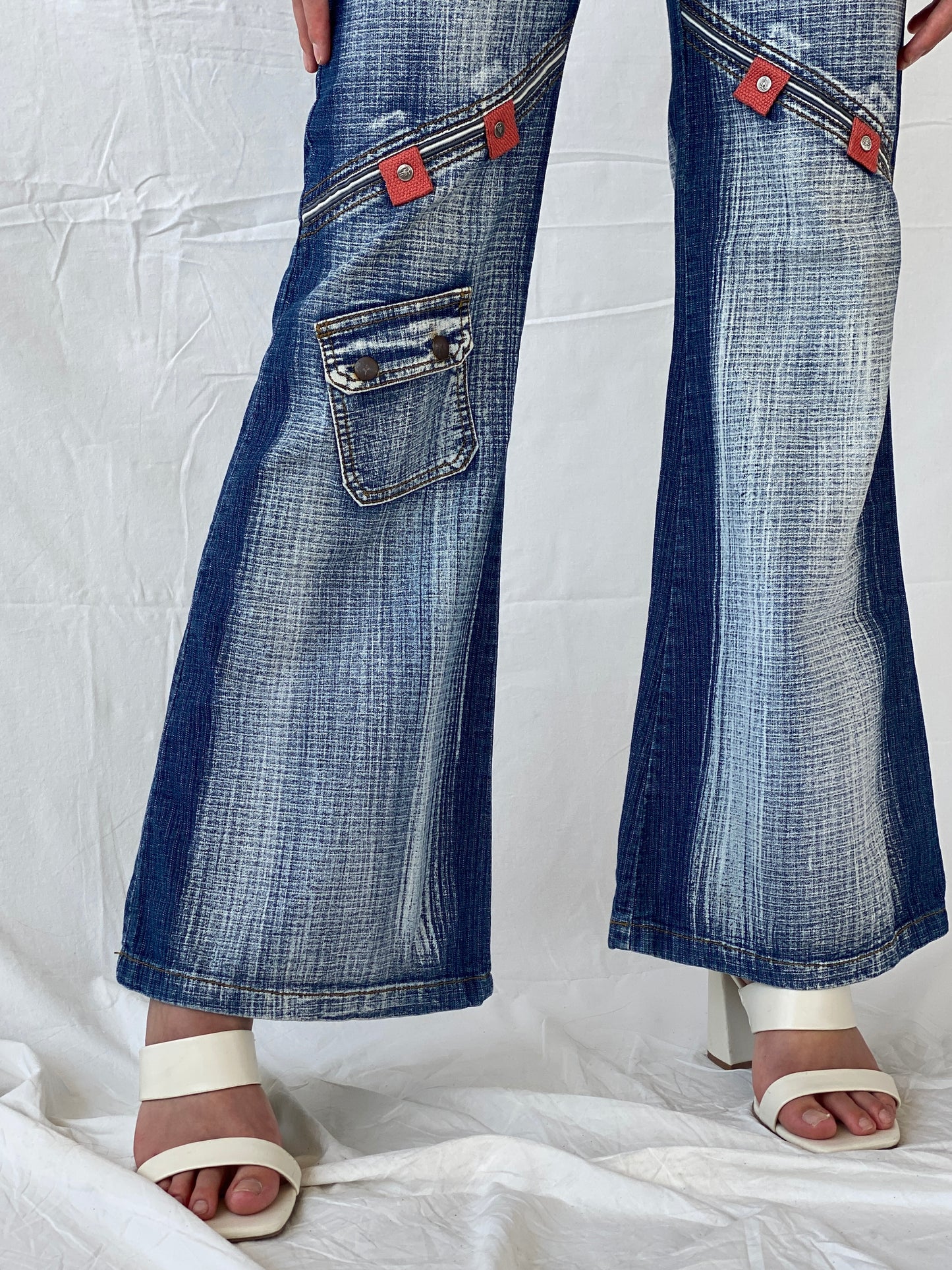 Statement Y2K Min.g Yang Flare Jeans