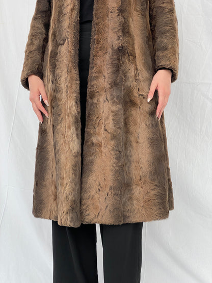 Luxurious Vintage Blankenburg Frankenthal/Pfalz Real Fur Coat - M