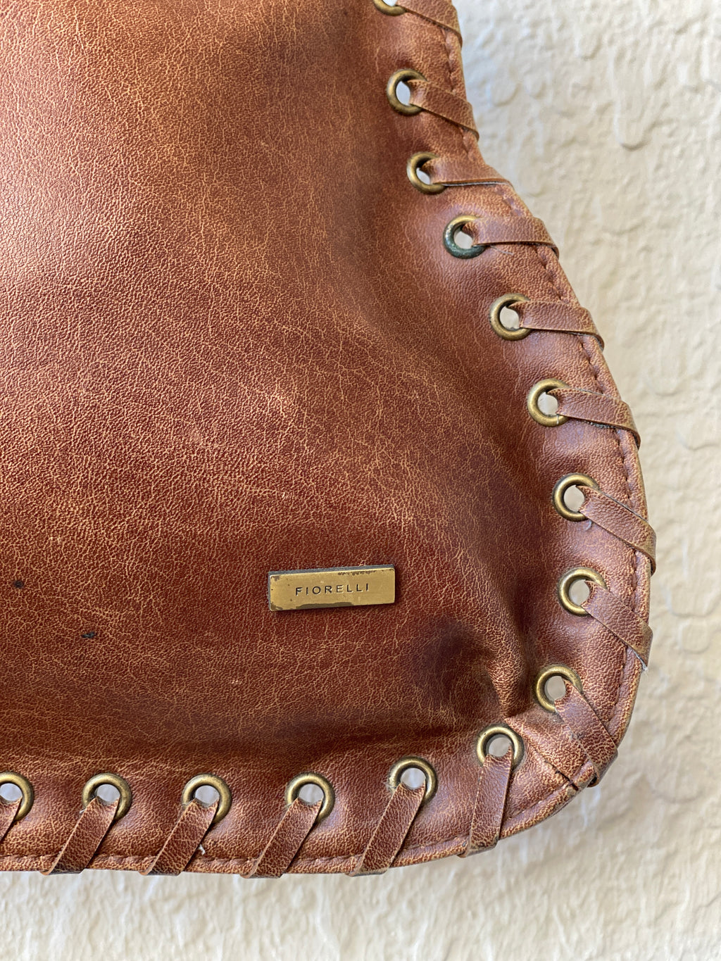 Fiorelli Tan Brown Faux Leather Shoulder Bag