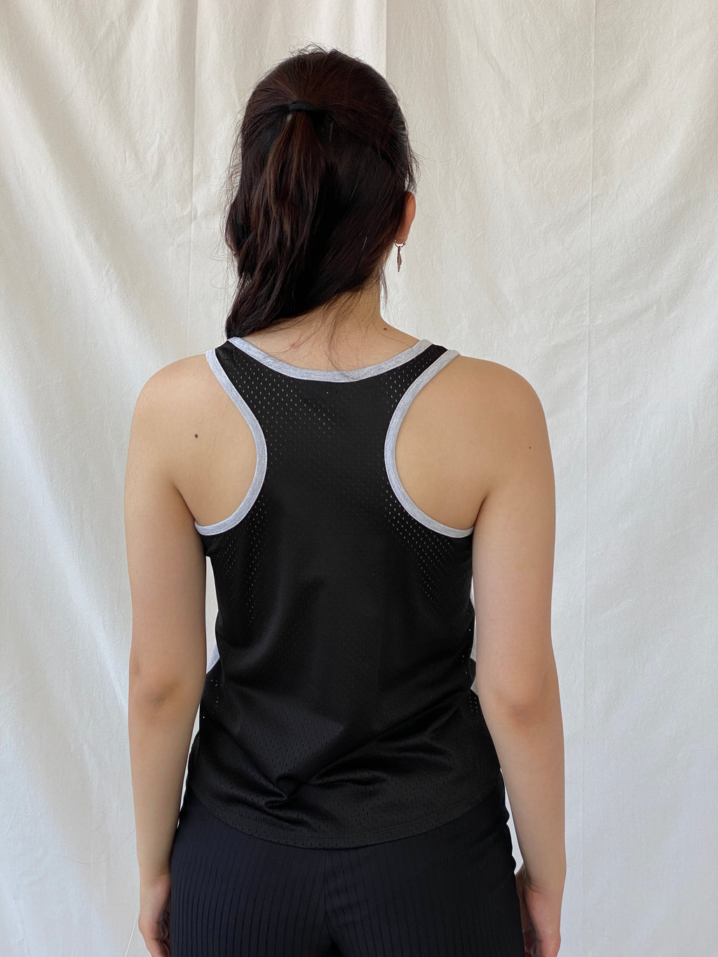 Star Wars Train Like A Jedi Sports Gray & Black Tank Top - M