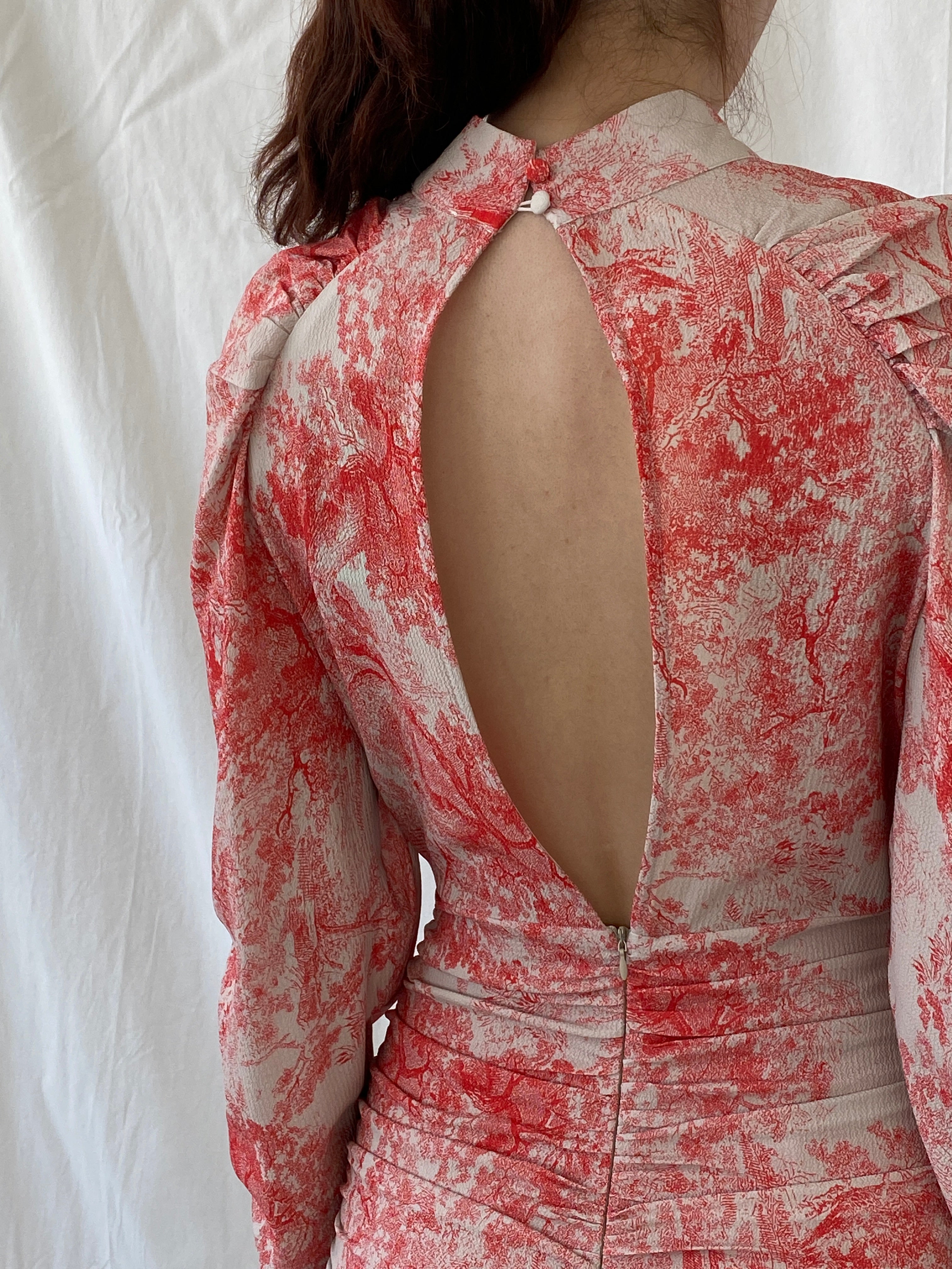 In The Style X Lorna Luxe Women’s Short Dress With Open Back - S