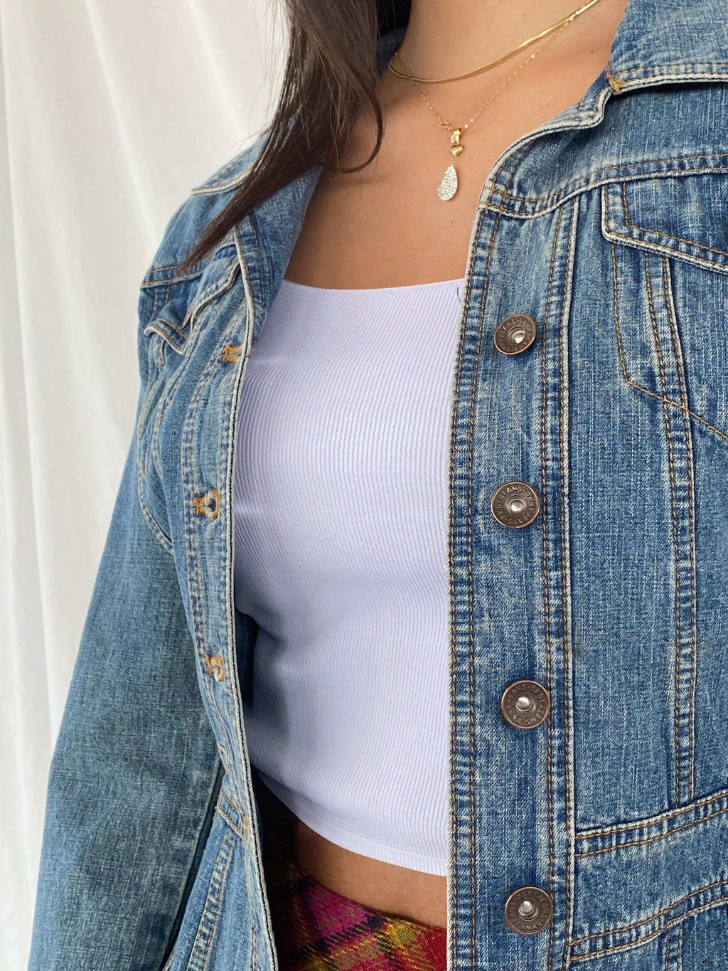 DKNY JEANS Light Denim Jacket - Balagan Vintage Denim Jacket 00s, 90s, denim jacket, NEW IN, Rama