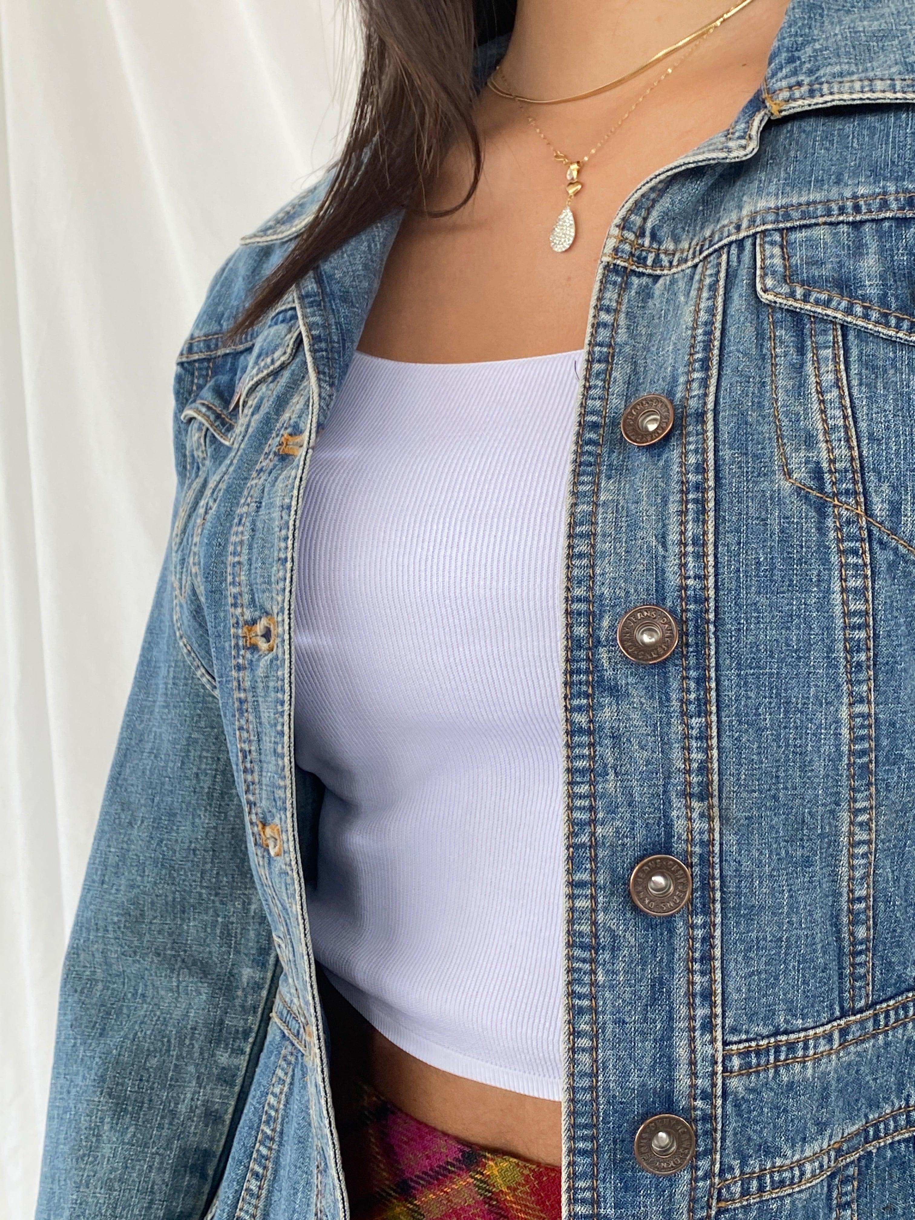 DKNY JEANS Light Denim Jacket - Balagan Vintage Denim Jacket 00s, 90s, denim jacket, NEW IN, Rama