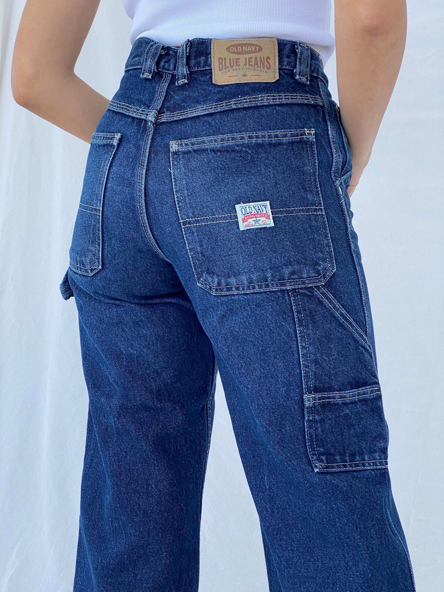 Vintage Y2K Old Navy Blue Jeans Hiphop Style Baggy Jeans - Balagan Vintage Jeans high waisted jeans, jeans, Juana, levis jeans, NEW IN