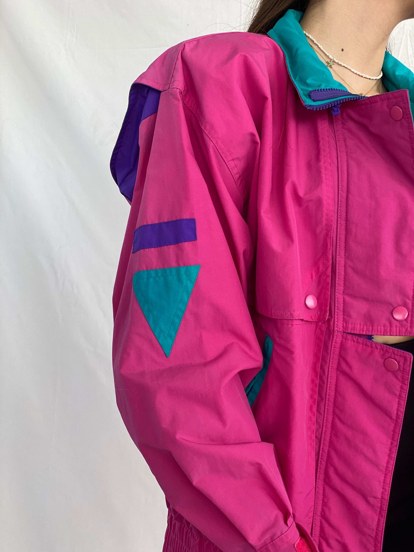 Vintage 80s/90s Cabin Creek Heavy Windbreaker Jacket - Balagan Vintage Windbreaker Jacket 80s,90s,Juana,NEW IN,vintage windbreaker,windbreaker jacket