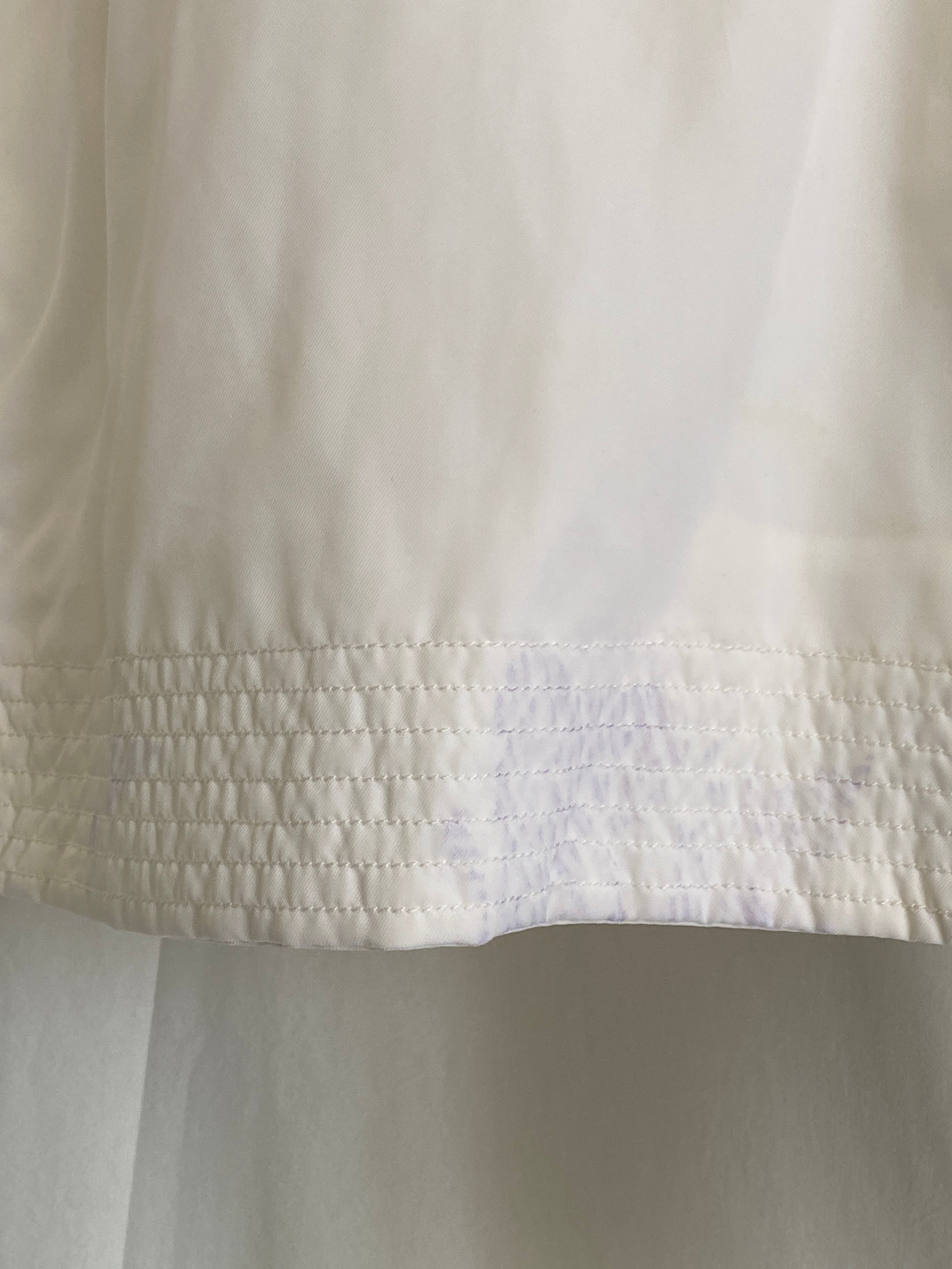 Vintage Harley Davidson Cropped Racing Bomber Jacket White & Orange Motorcycle Streetwear - L