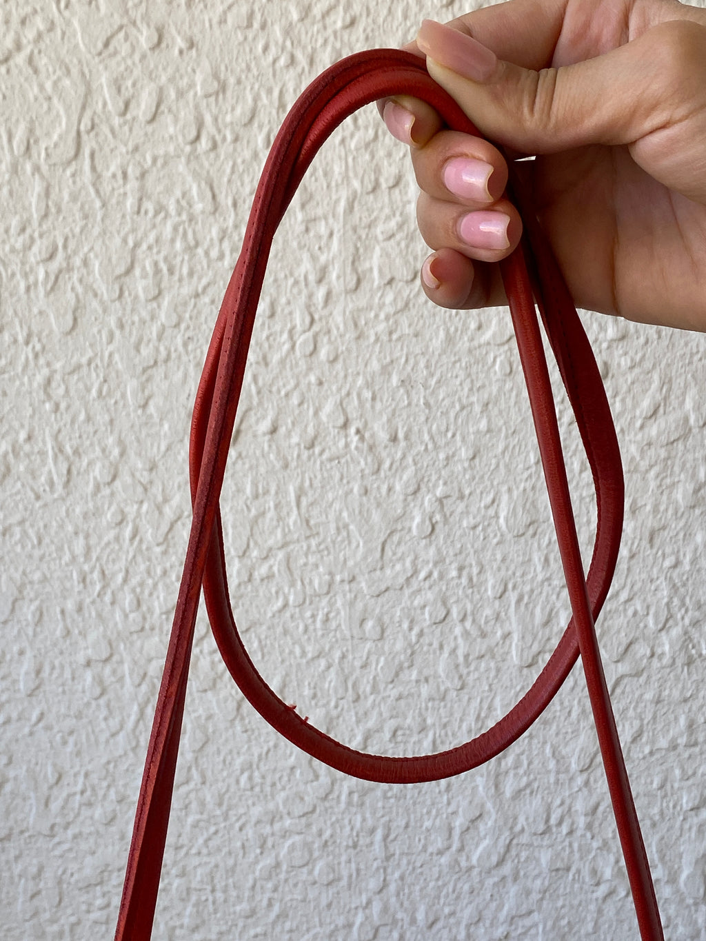 Vintage Classic Coach Chrystie Flap Red Leather Cross Body Bag