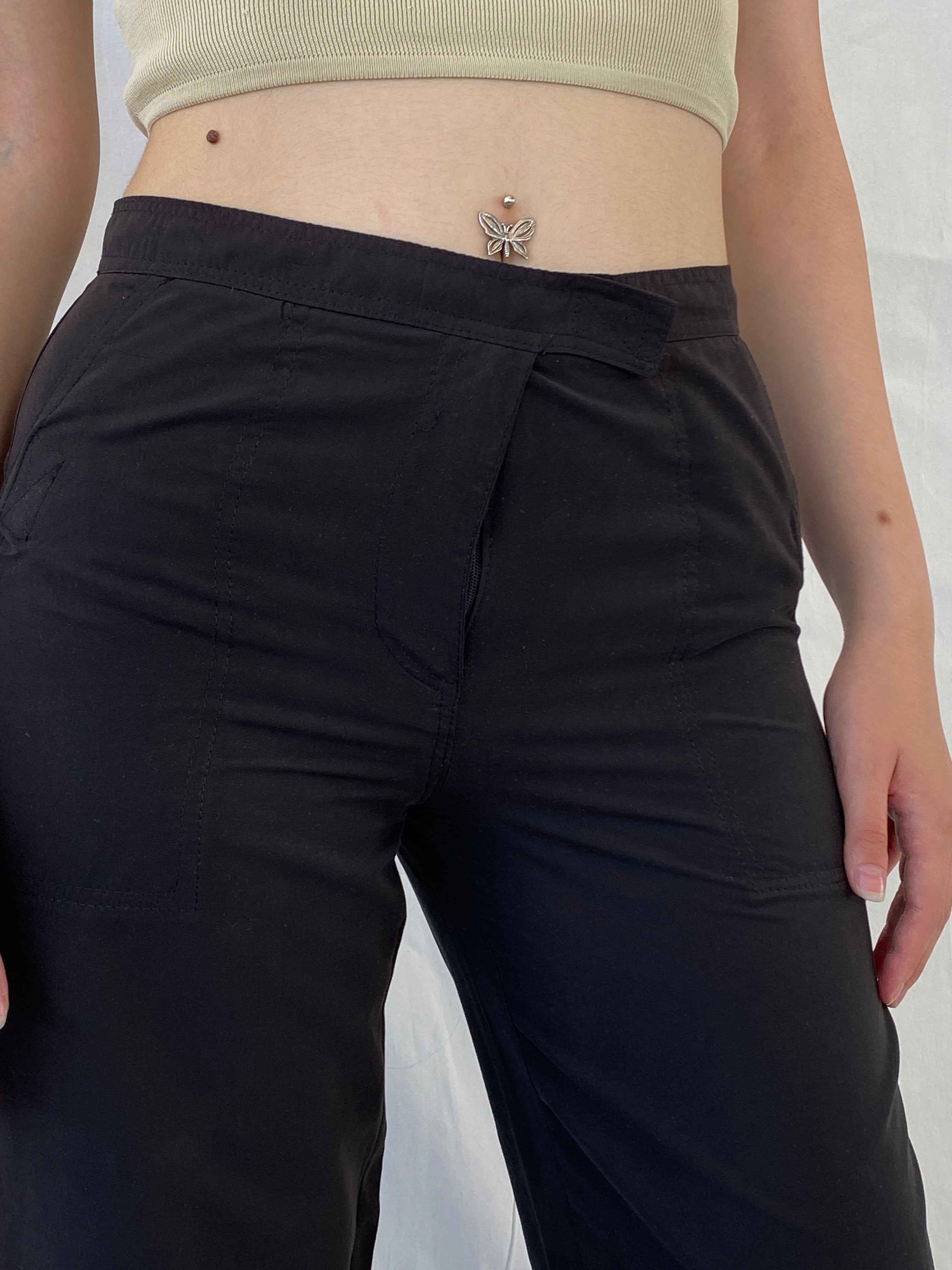 Vintage Sportswear Women’s Black Pants - S