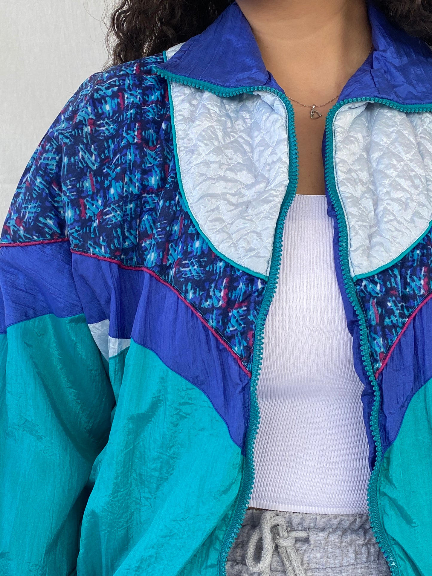 Vintage 80s/90s Advantage by Wilson Windbreaker Jacket - M