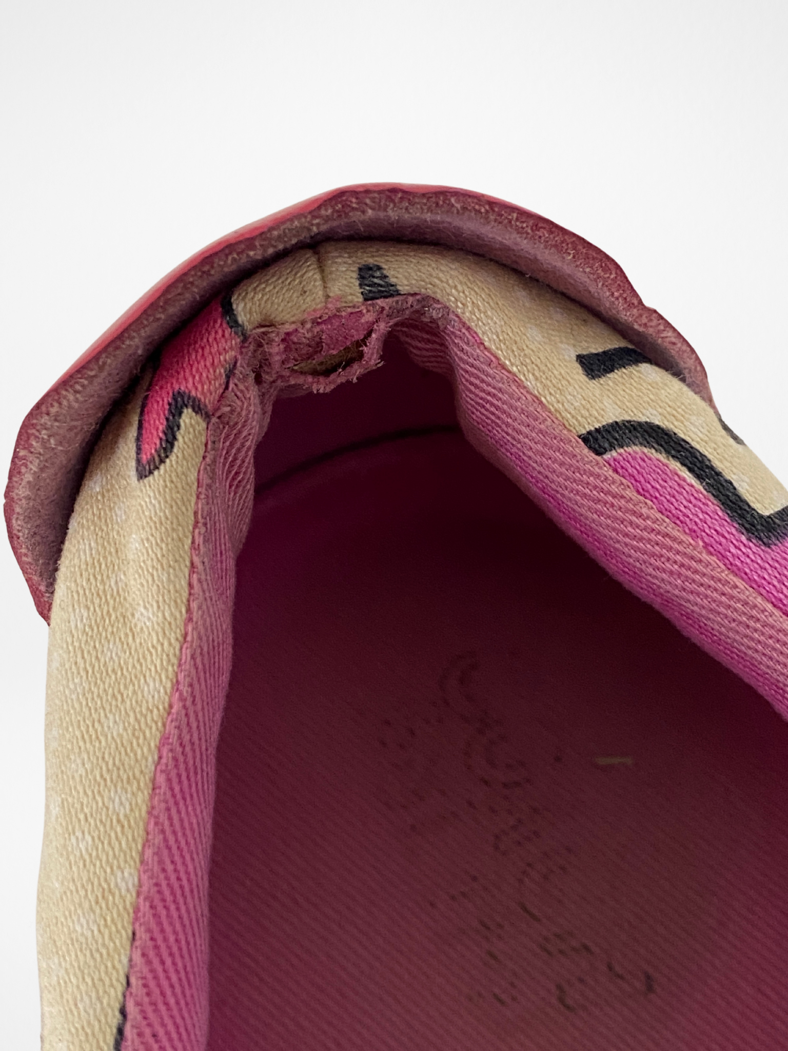 Vintage Coach Pink Floral Canvas Sneakers - 39EU Vintage Coach Pink Floral Canvas Sneakers - 39EU