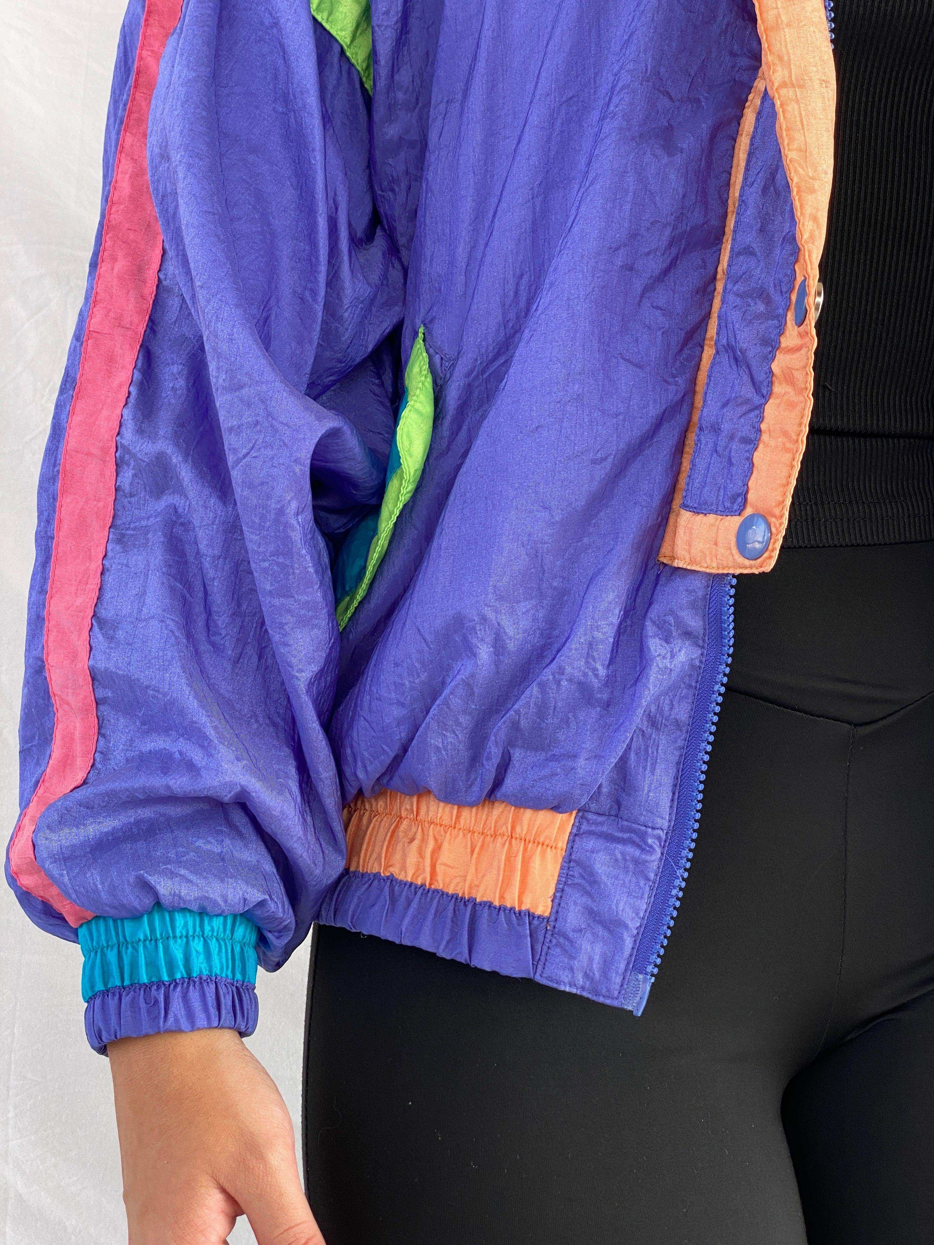 Vintage 80s/90s Clipper Bay Windbreaker Jacket - Balagan Vintage Windbreaker Jacket 00s, 90s, NEW IN, Rama, Windbreaker Jacket