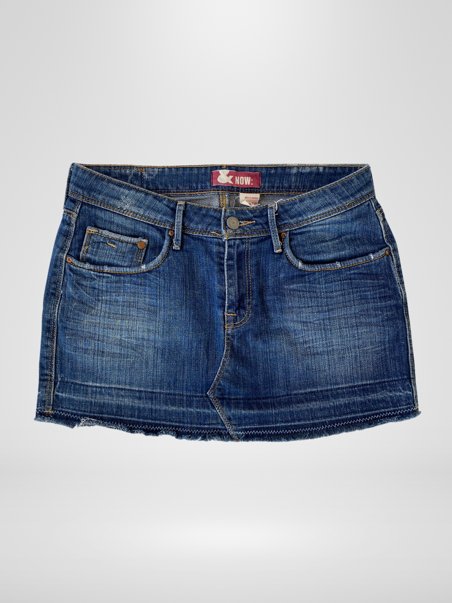 Y2K & Now Mini Denim Skirt