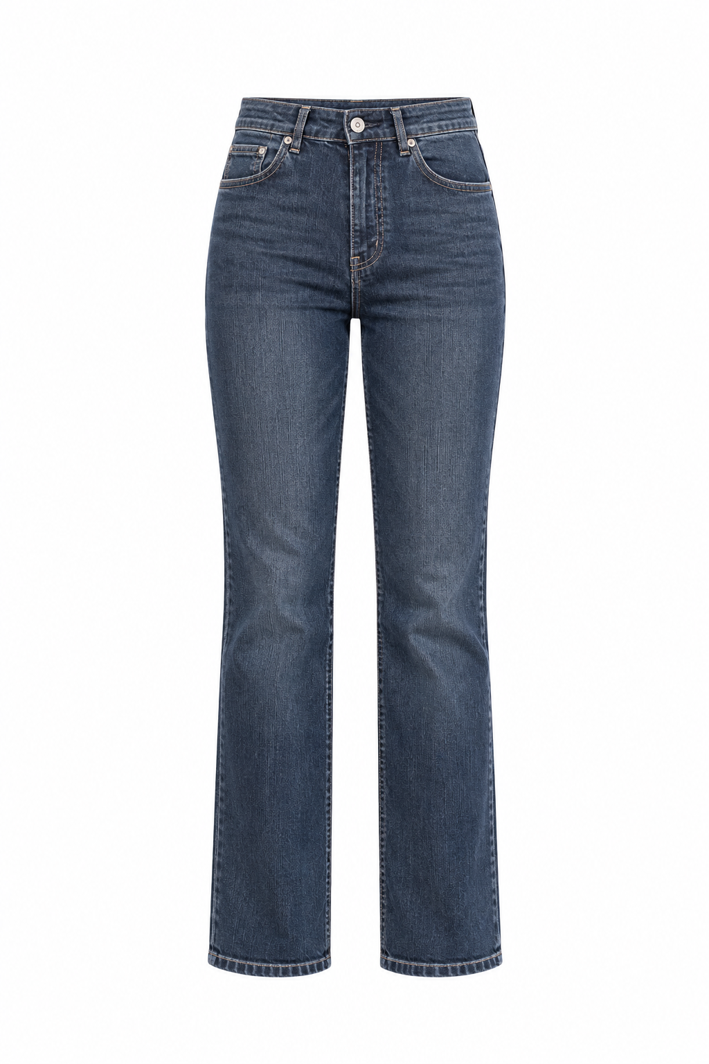 Vintage Y2K Gina Benotti Charcoal Grey Straight Leg Denim Jeans - 34EUR