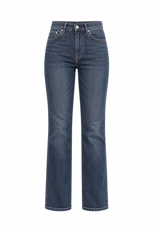 Vintage Y2K Gina Benotti Charcoal Grey Straight Leg Denim Jeans - 34EUR