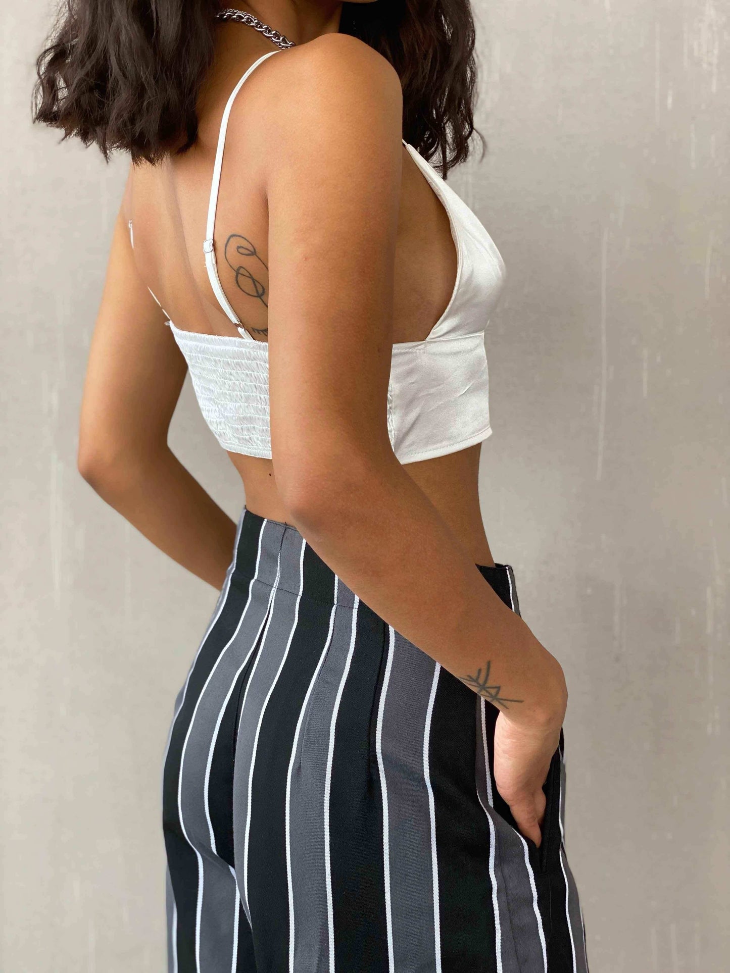 Vintage Impuls Culture Striped Shorts - Balagan Vintage Shorts Rahmeh, shorts, striped, striped shorts