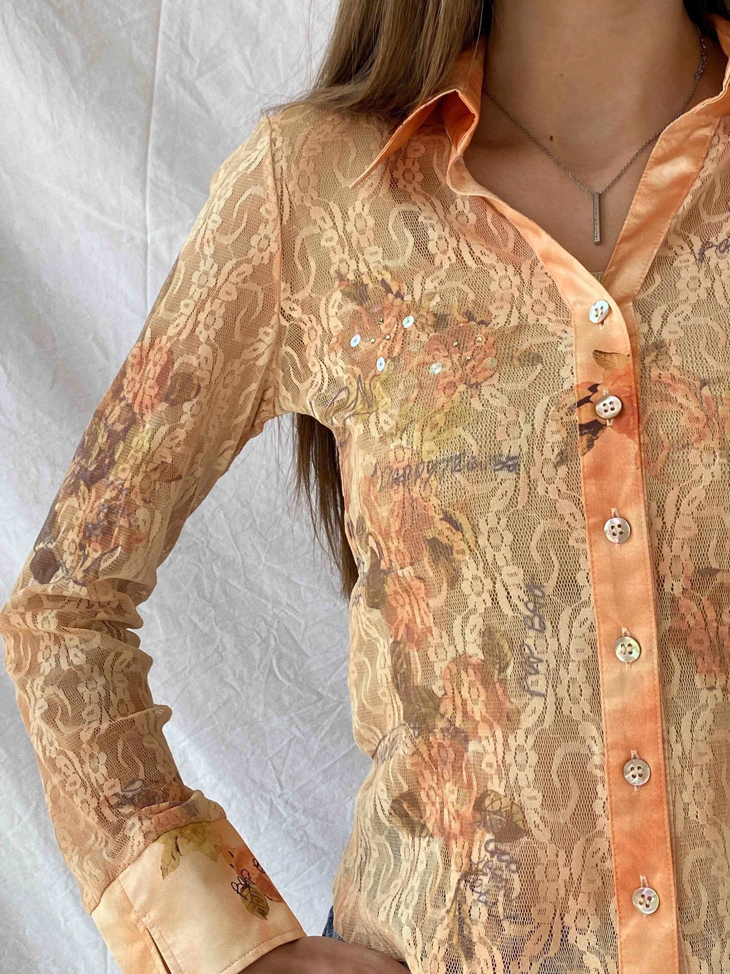 Vintage Y2K Biba Shirt - Balagan Vintage Full Sleeve Shirt 00s, 90s, full sleeve shirt, Mira