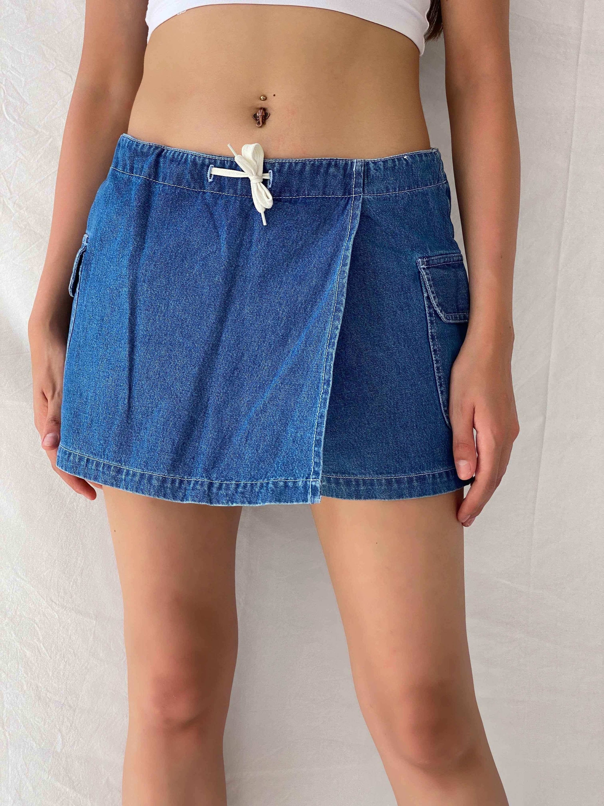 Y2K Andrew‘s Blues Shorts - Balagan Vintage Shorts 00s, 90s, Mira