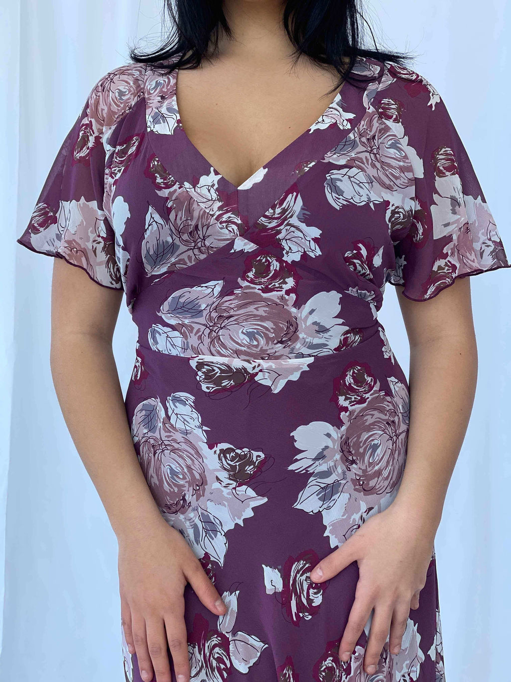 Vintage Y2K Bhs Dress - Balagan Vintage Midi Dress 00s, dress, maxi dress