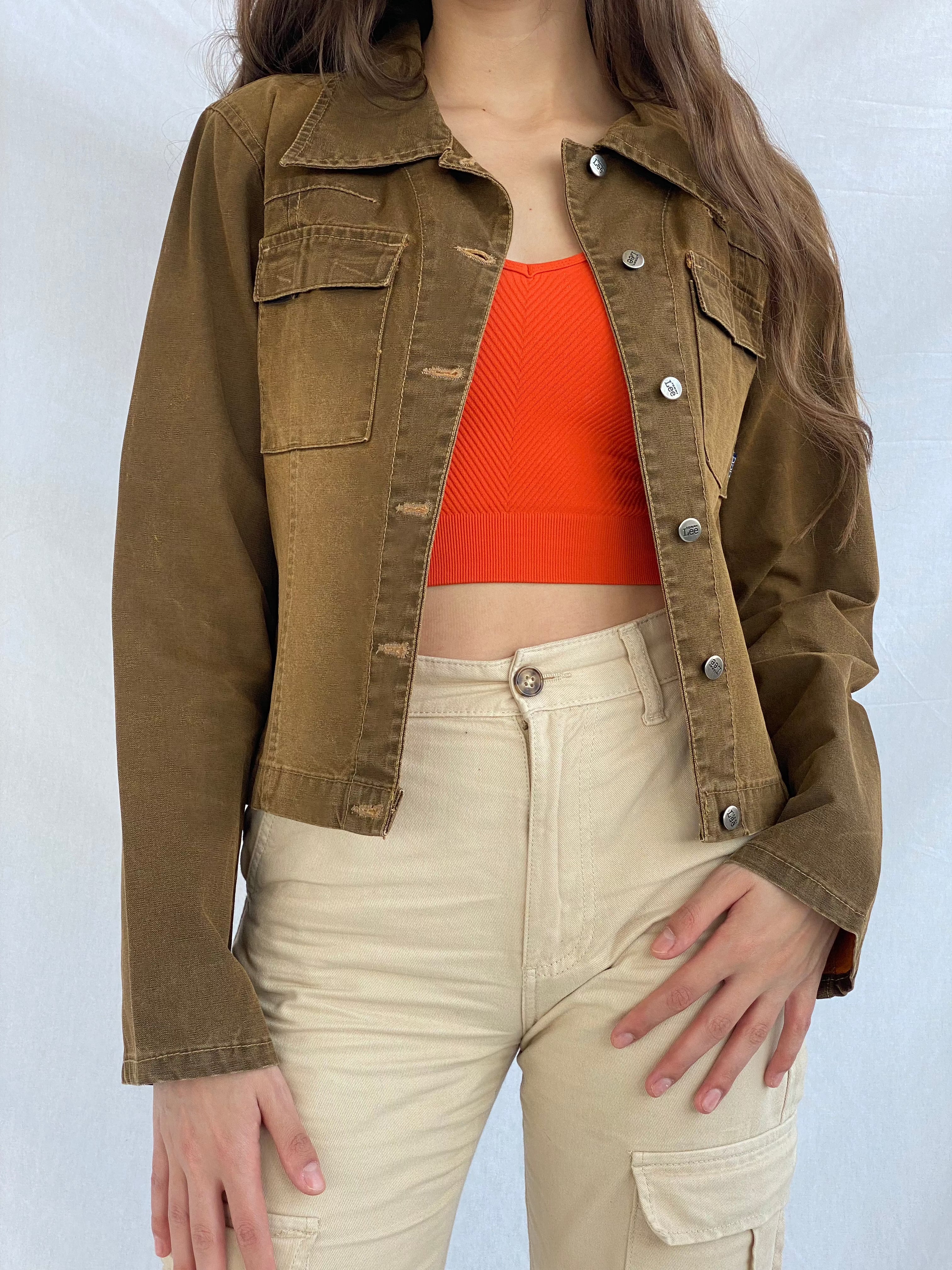 Vintage Y2K Guess Denim Jacket - Balagan Vintage Denim Jacket 80s, 90s, lee, lee jacket, outerwear, reworked vintage, vintage jacket, vintage lee, women, Y2K