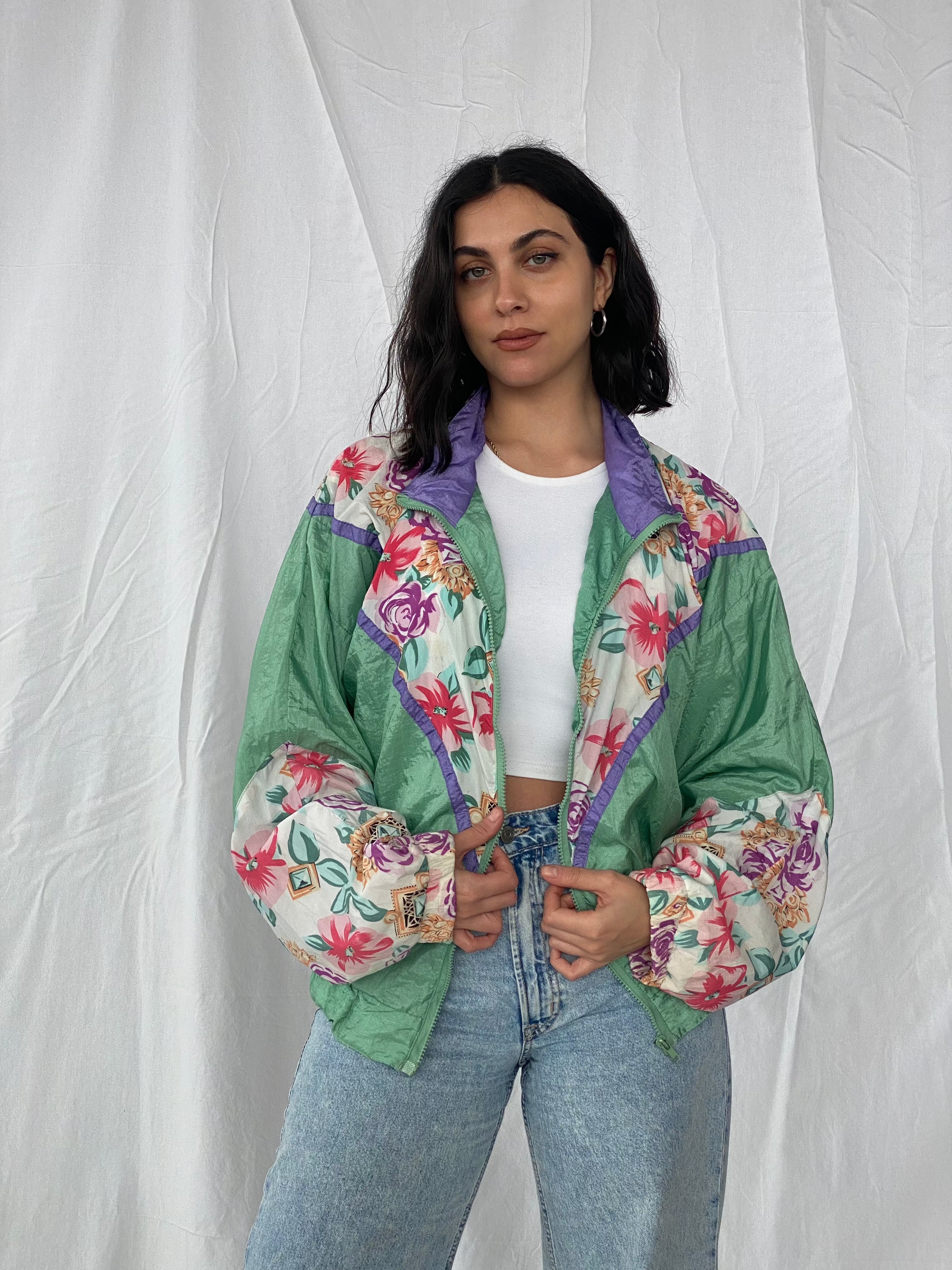 Vintage Active Exposure Windbreaker Jacket - Balagan Vintage Windbreaker Jacket 90s, nylon, outerwear, vintage, windbreaker, windbreaker jacket