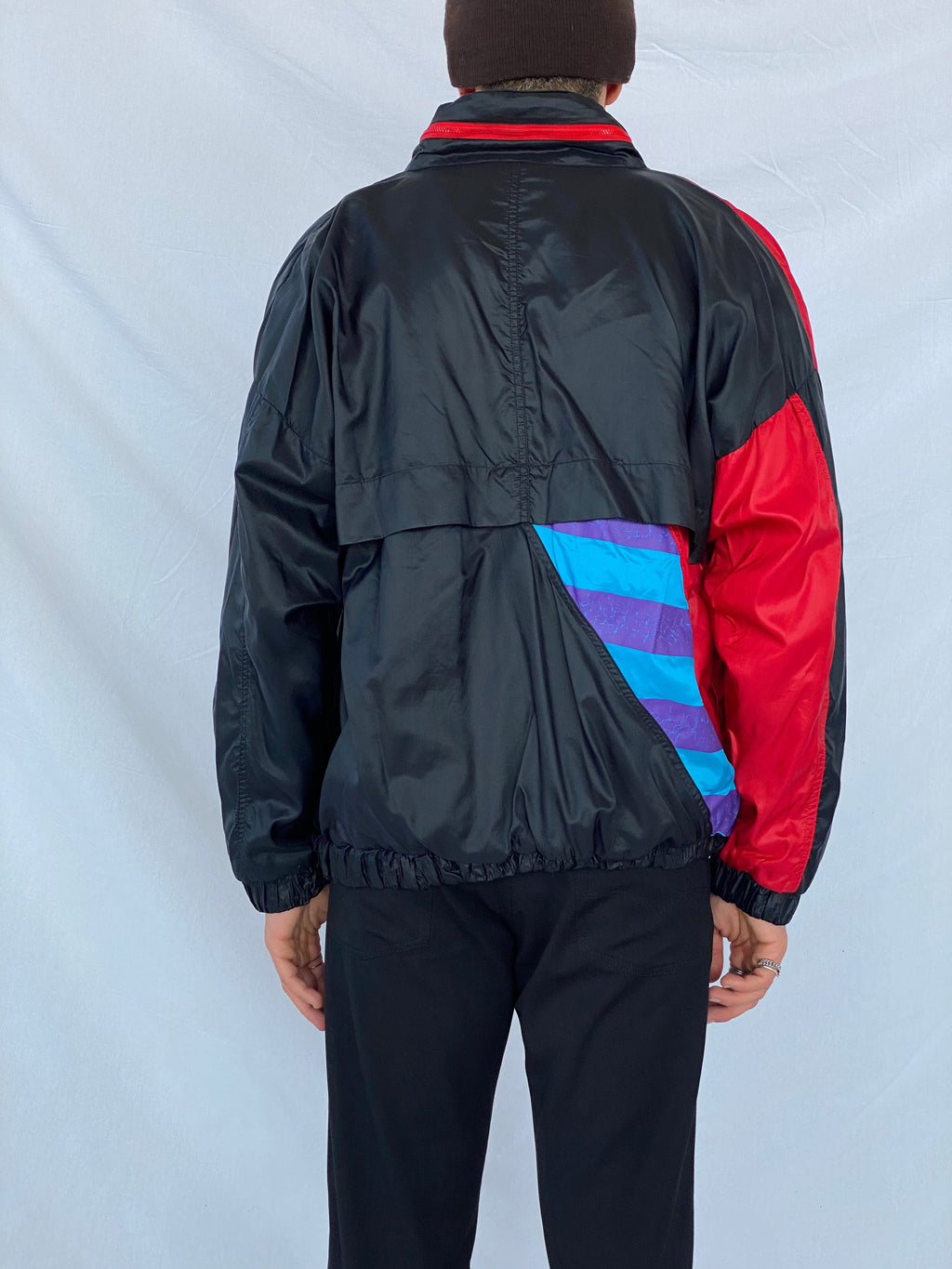 New Balance Windbreaker Jacket - Balagan Vintage Windbreaker Jacket 90s, nylon, outerwear, vintage