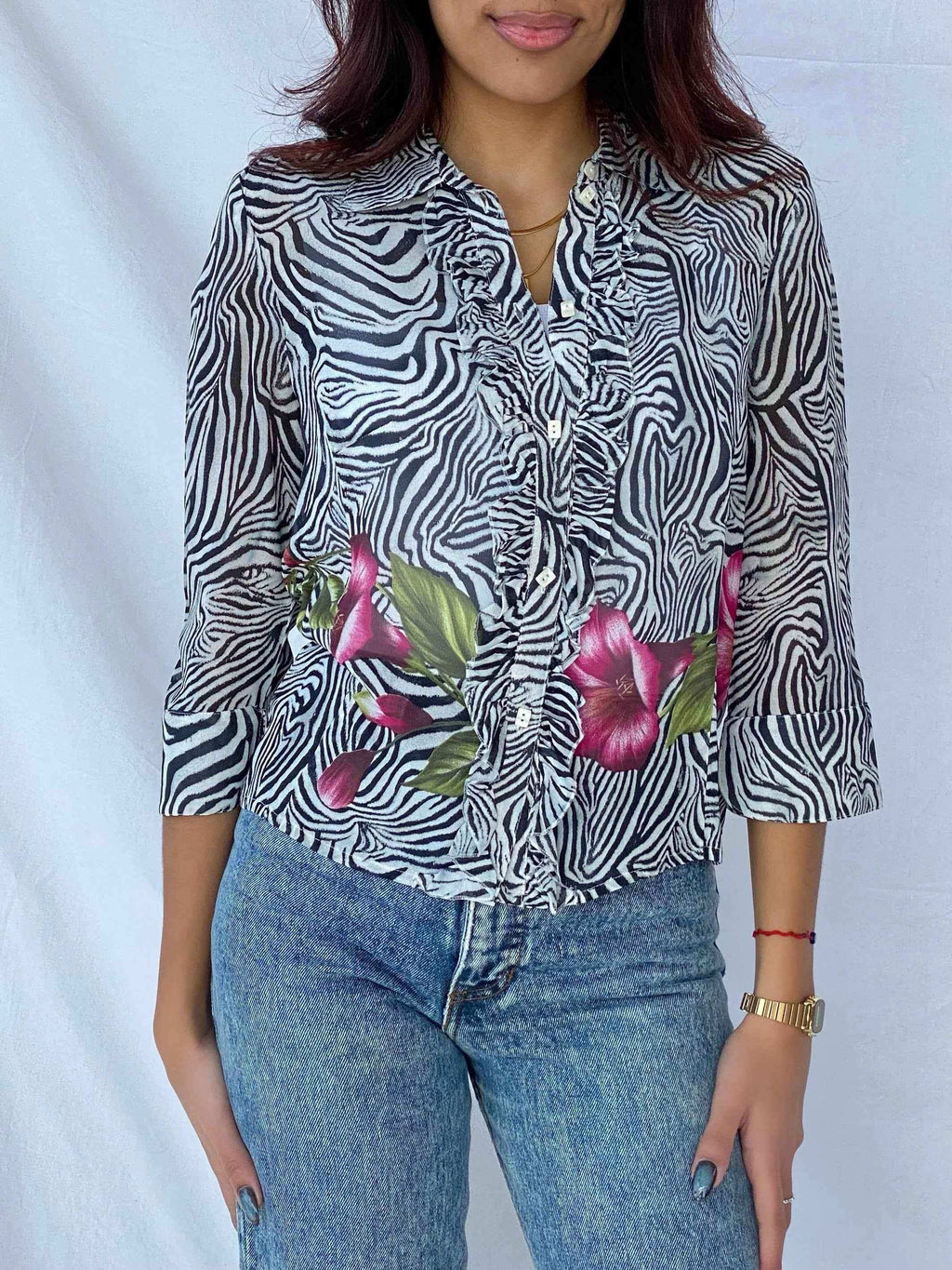 Vintage Y2K Apanage Shirt - Balagan Vintage Sheer Shirt 00s, 90s, sheer, sheer shirt, shirt, shirts