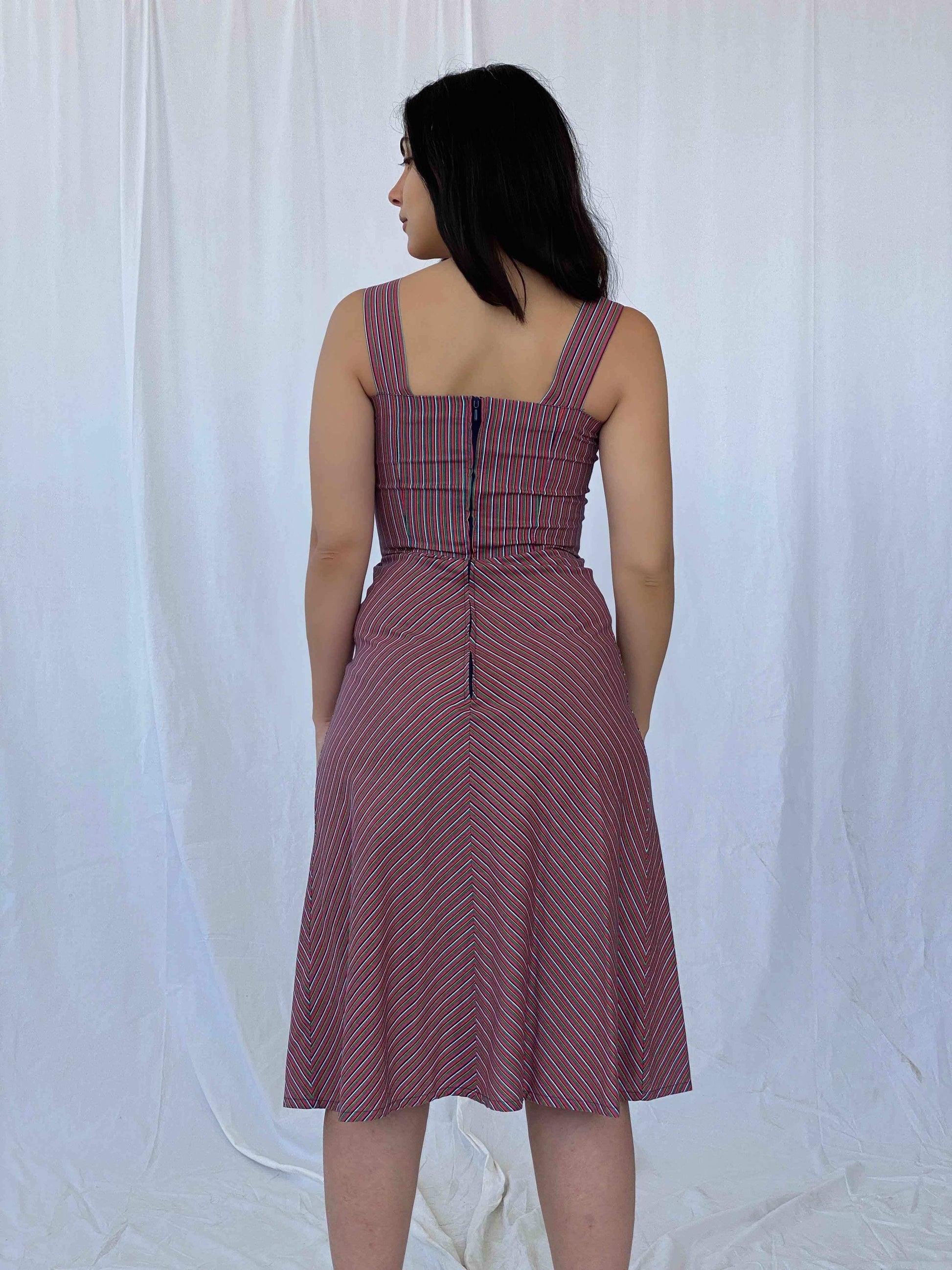 Vintage SOLIDA Dress - Balagan Vintage Midi Dress 00s, 90s, Batoul, midi dress