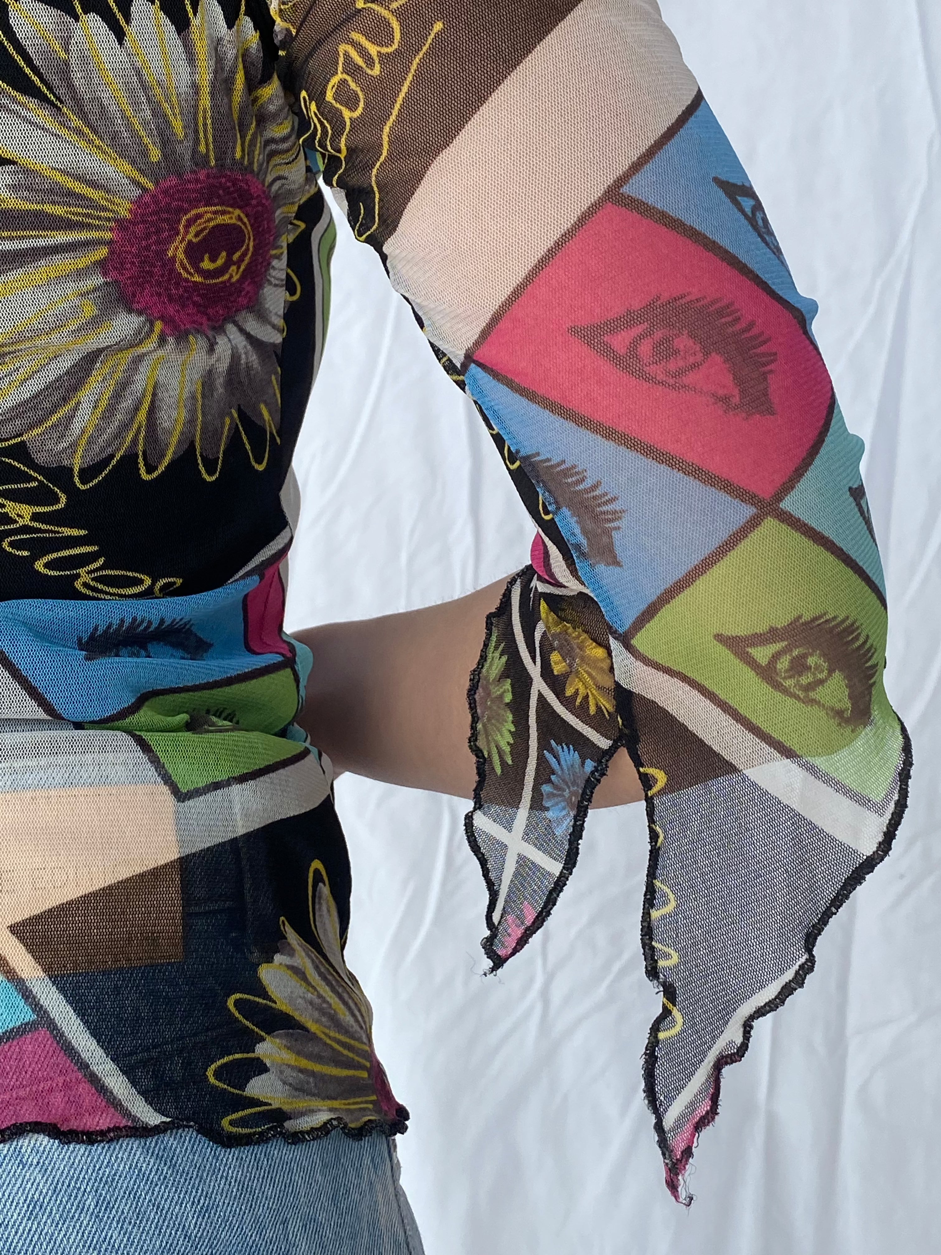 Vintage 90s Fórmul@ Joven Mesh Top - Balagan Vintage Mesh Top 00s, 90s, mesh, mesh top, vintage