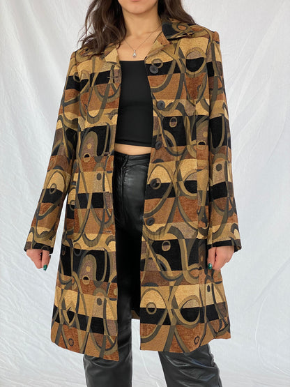 Vintage 80s Geoff Bade Coat - Balagan Vintage Coat 80s, coat, vintage coat