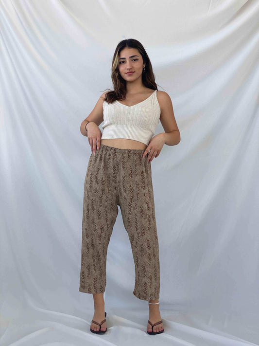 Vintage Handmade Pants - Balagan Vintage 00s, 90s, cotton, outerwear, pants, prints, Rahmeh, summer, summer prints, vintage, women, women pants, Y2K