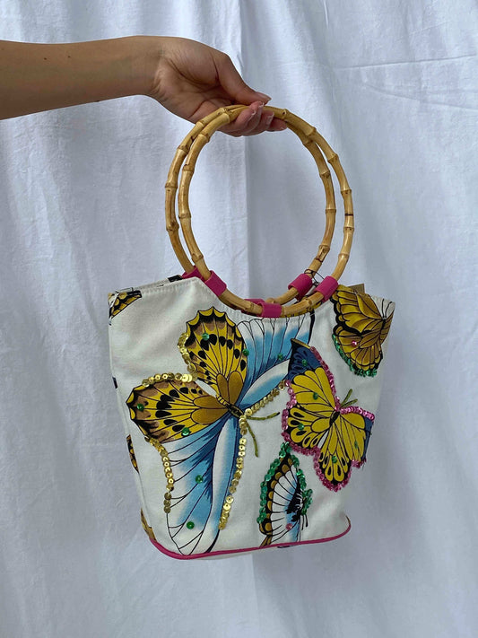 Y2K Butterfly Handbag - Balagan Vintage Handbags 00s, bag, handbag