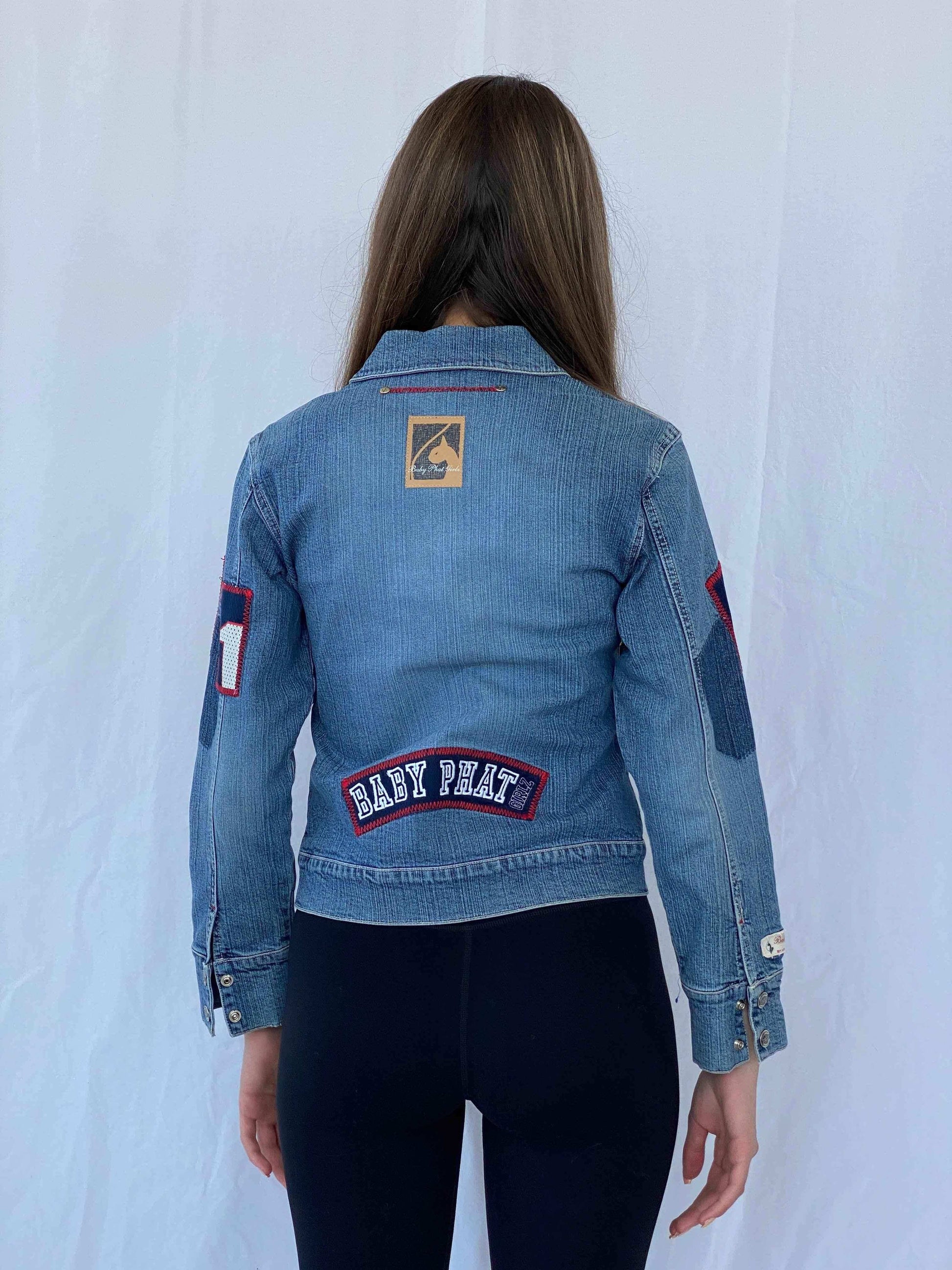 Vintage Baby Phat Denim Jacket - Balagan Vintage Denim Jacket 00s, baby phat, denim, denim jacket, Mira