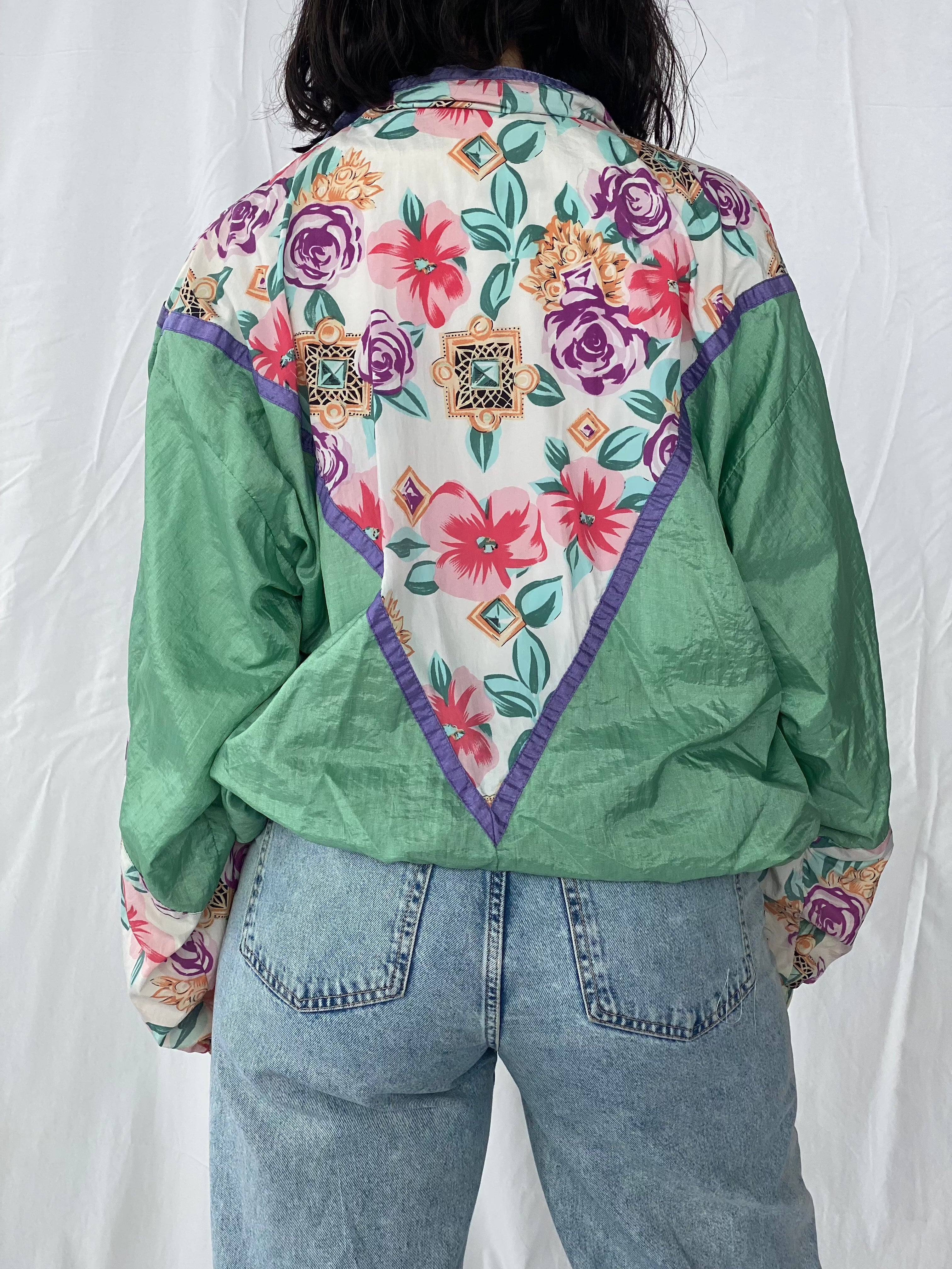 Vintage Active Exposure Windbreaker Jacket - Balagan Vintage Windbreaker Jacket 90s, nylon, outerwear, vintage, windbreaker, windbreaker jacket