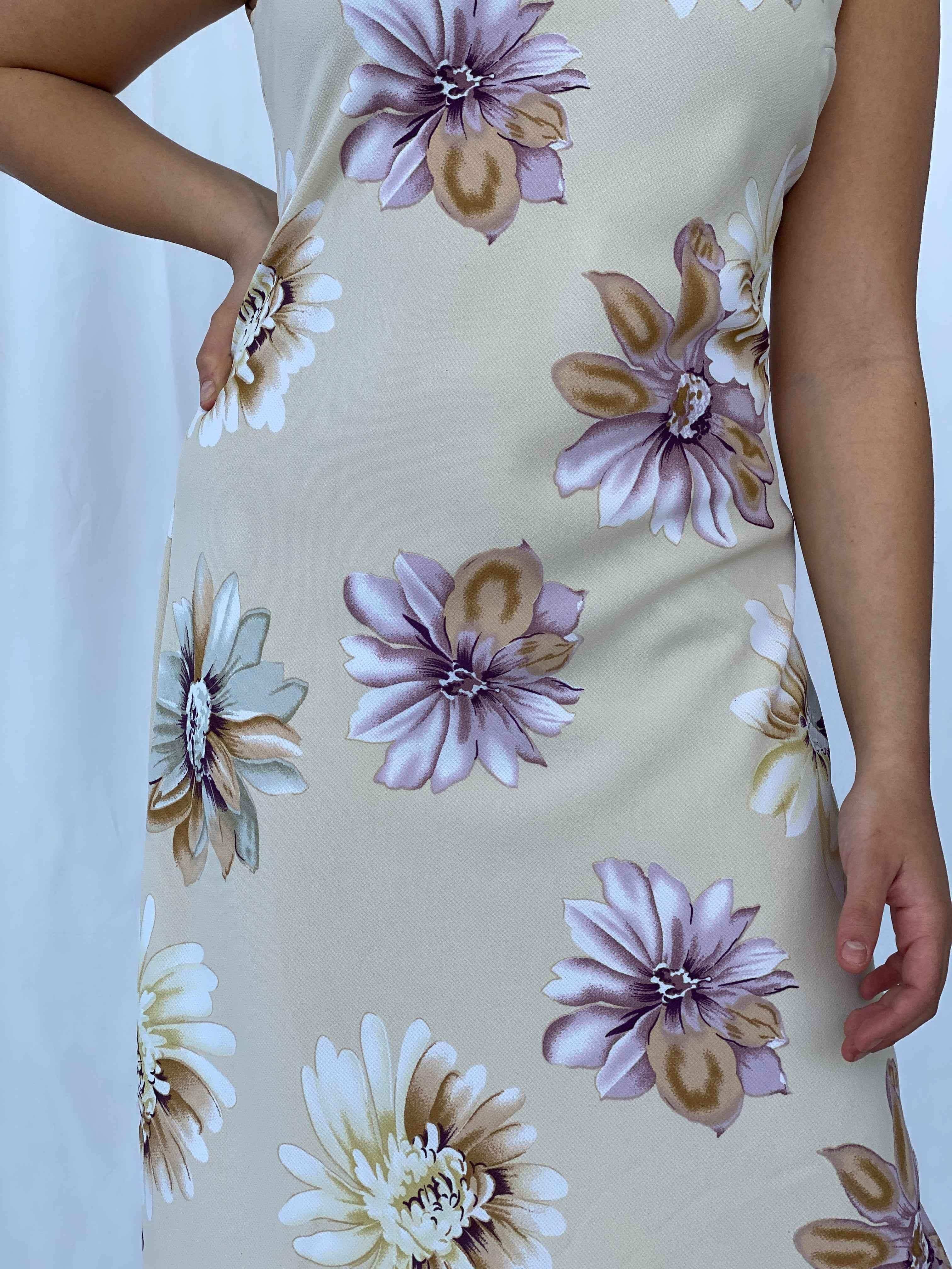 Vintage N.C.C Australia Floral Dress - Balagan Vintage Midi Dress 00s, 90s, dress, floral dress, midi dress