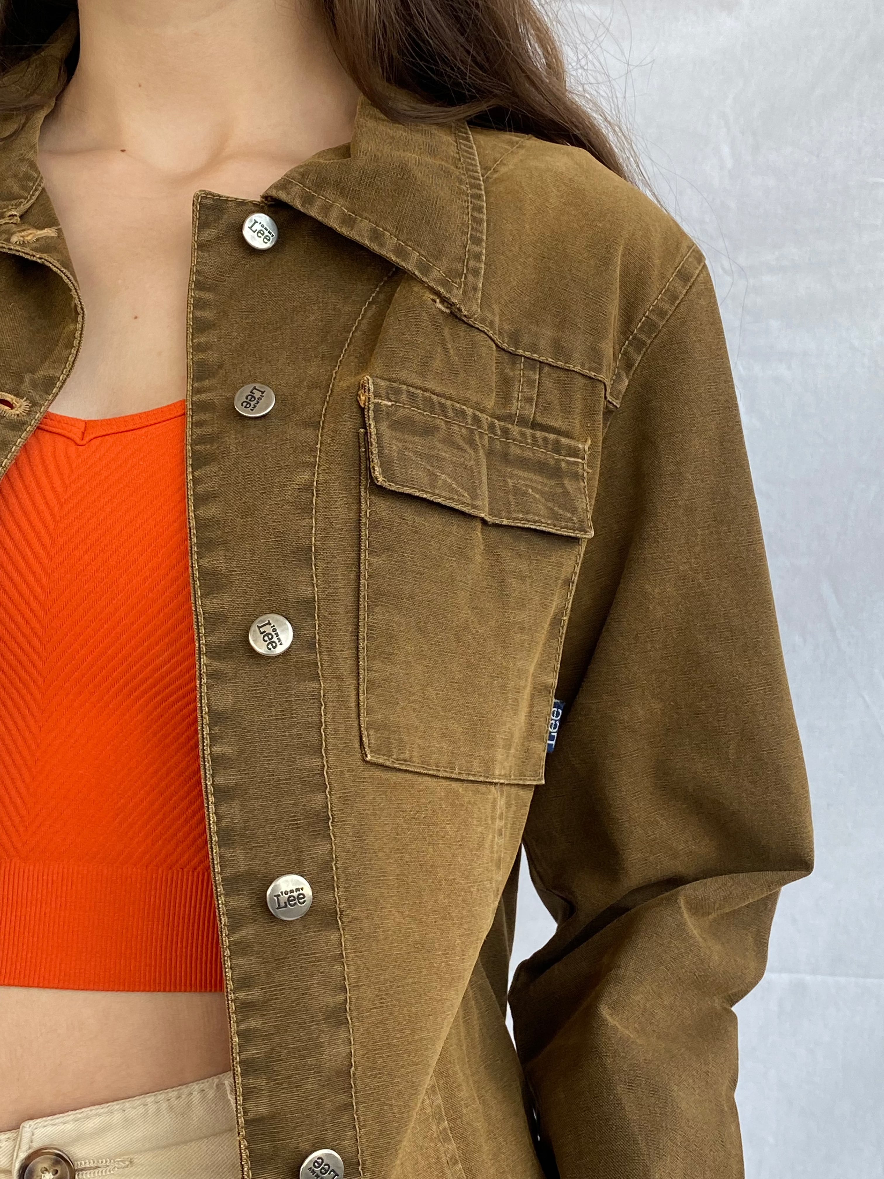 Vintage Y2K Guess Denim Jacket - Balagan Vintage Denim Jacket 80s, 90s, lee, lee jacket, outerwear, reworked vintage, vintage jacket, vintage lee, women, Y2K