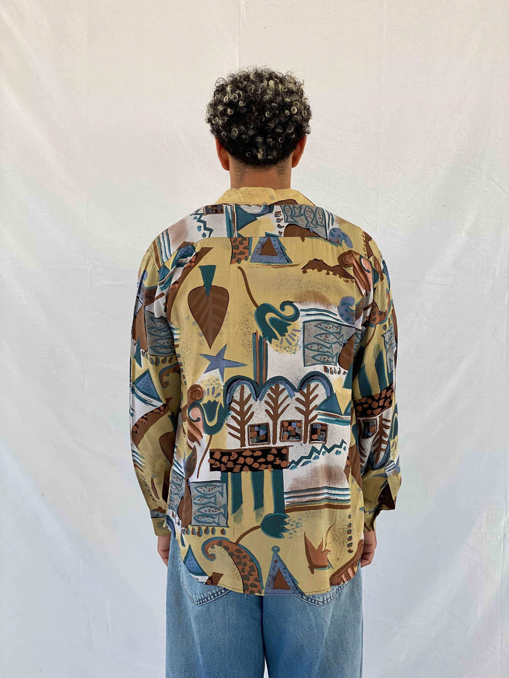 Vintage Angelo Litrico Shirt - Balagan Vintage Full Sleeve Shirt 00s, 90s, Abdullah, full sleeve shirt, men, NEW IN