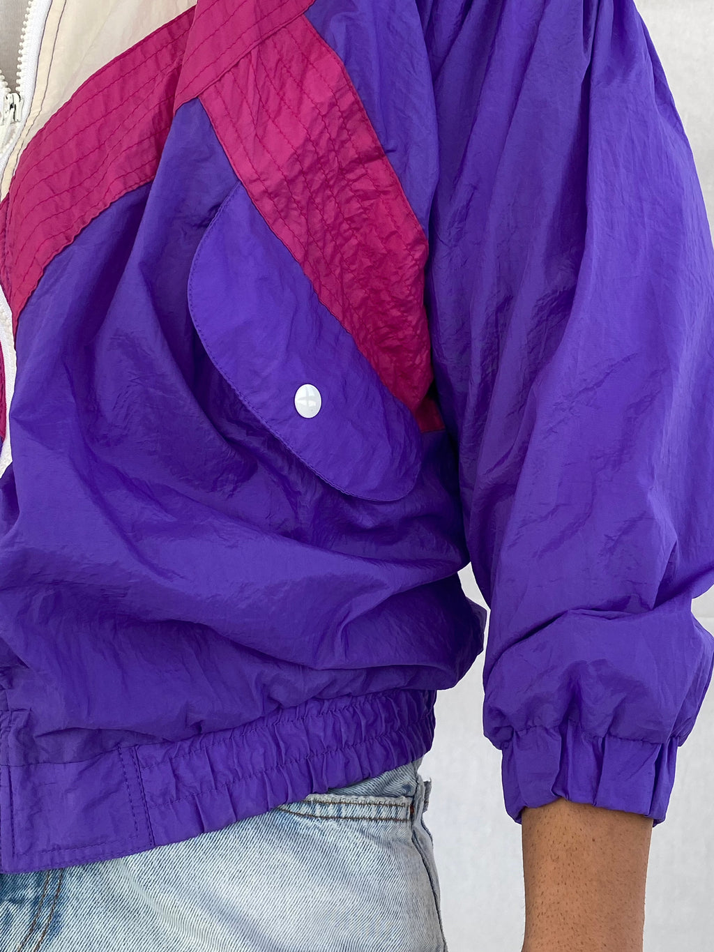 Vintage GITANO ACTIVEWEAR Windbreaker Jacket - Balagan Vintage Windbreaker Jacket multicolored, windbreaker, windbreaker jacket, winter